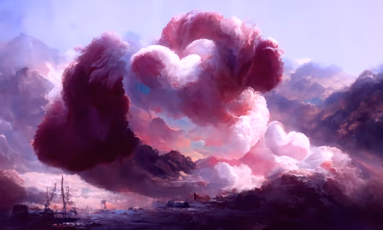 Heart Clouds #6