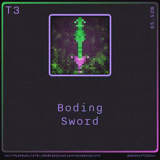 Gear for your quests - Sword #90