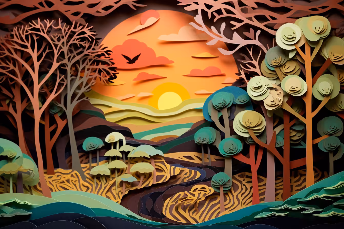 FILIGREE LANDSCAPES #017