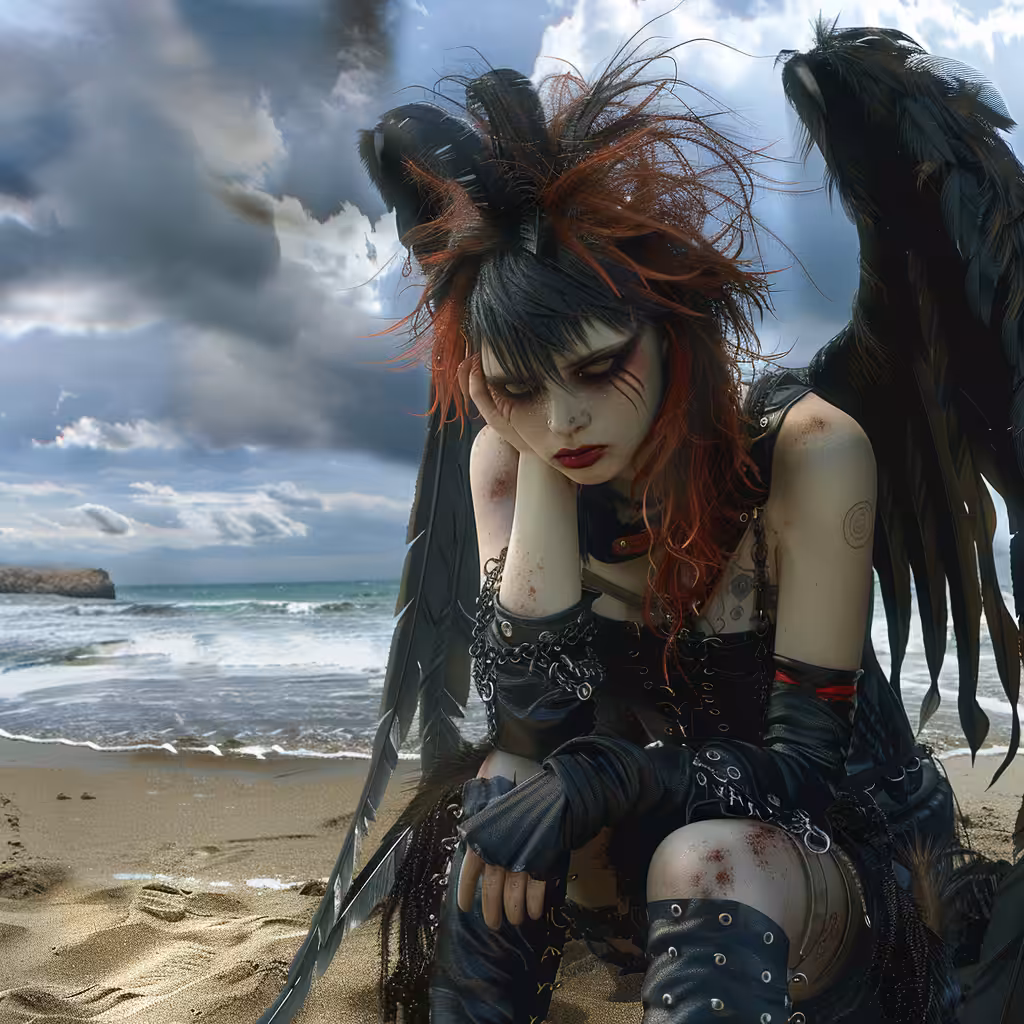 bcrandall805.eth on Objkt: A Fallen Angel