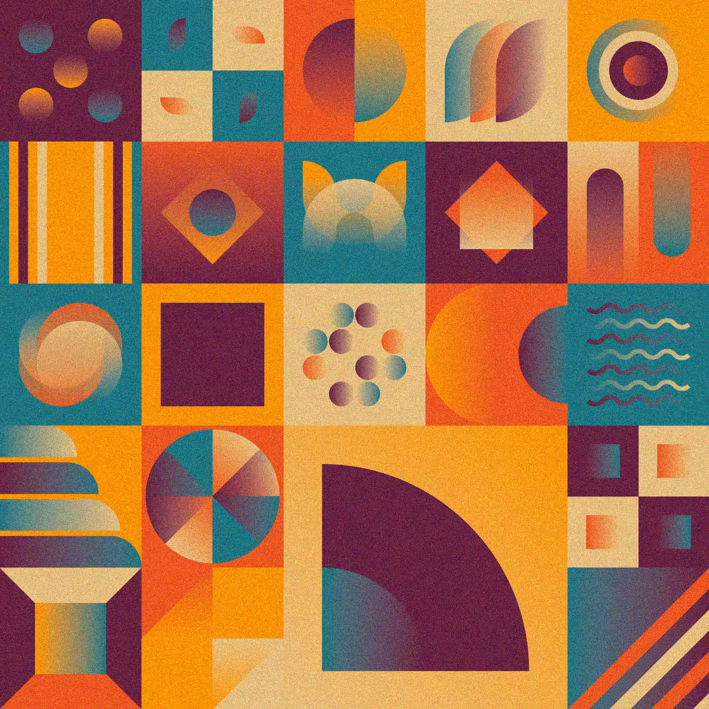 Shadient Grids #36