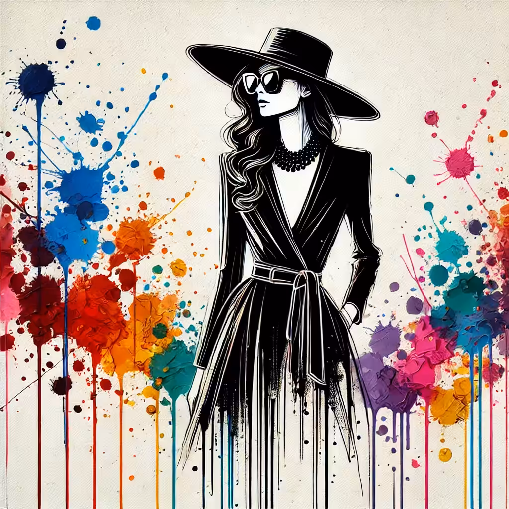 Black dress and colors #1