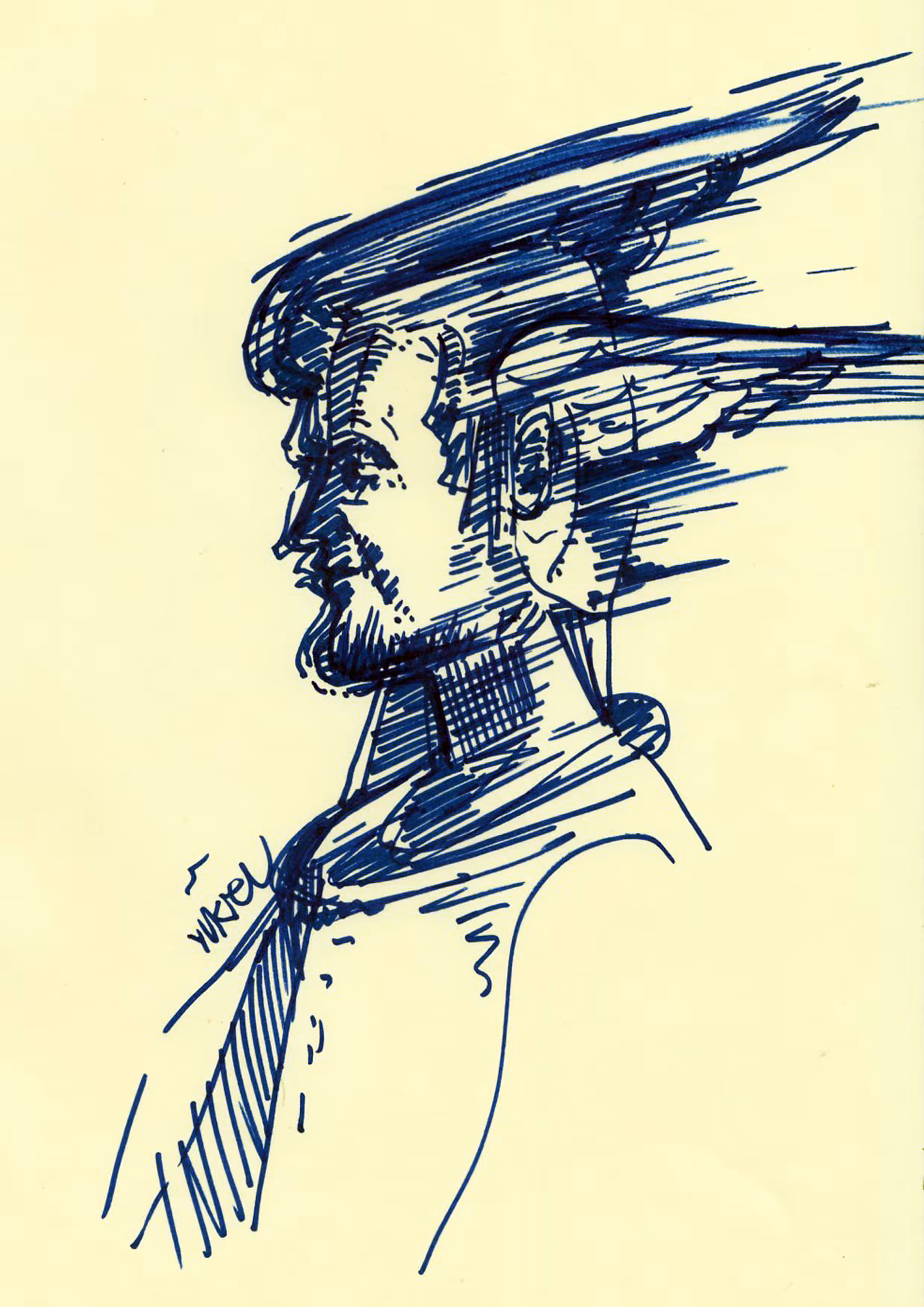 messenger portrait