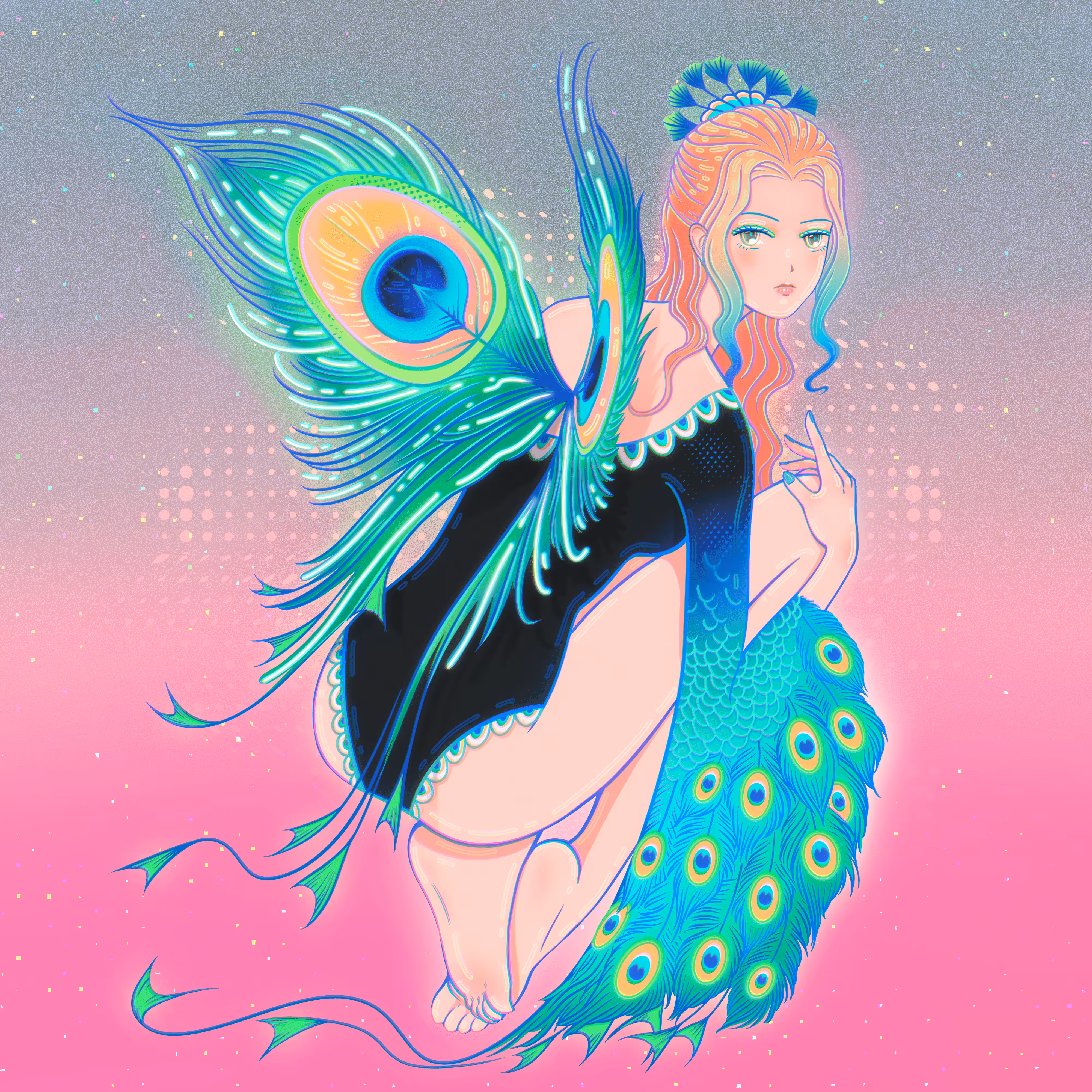 WINGS #015 | Green Peafowl