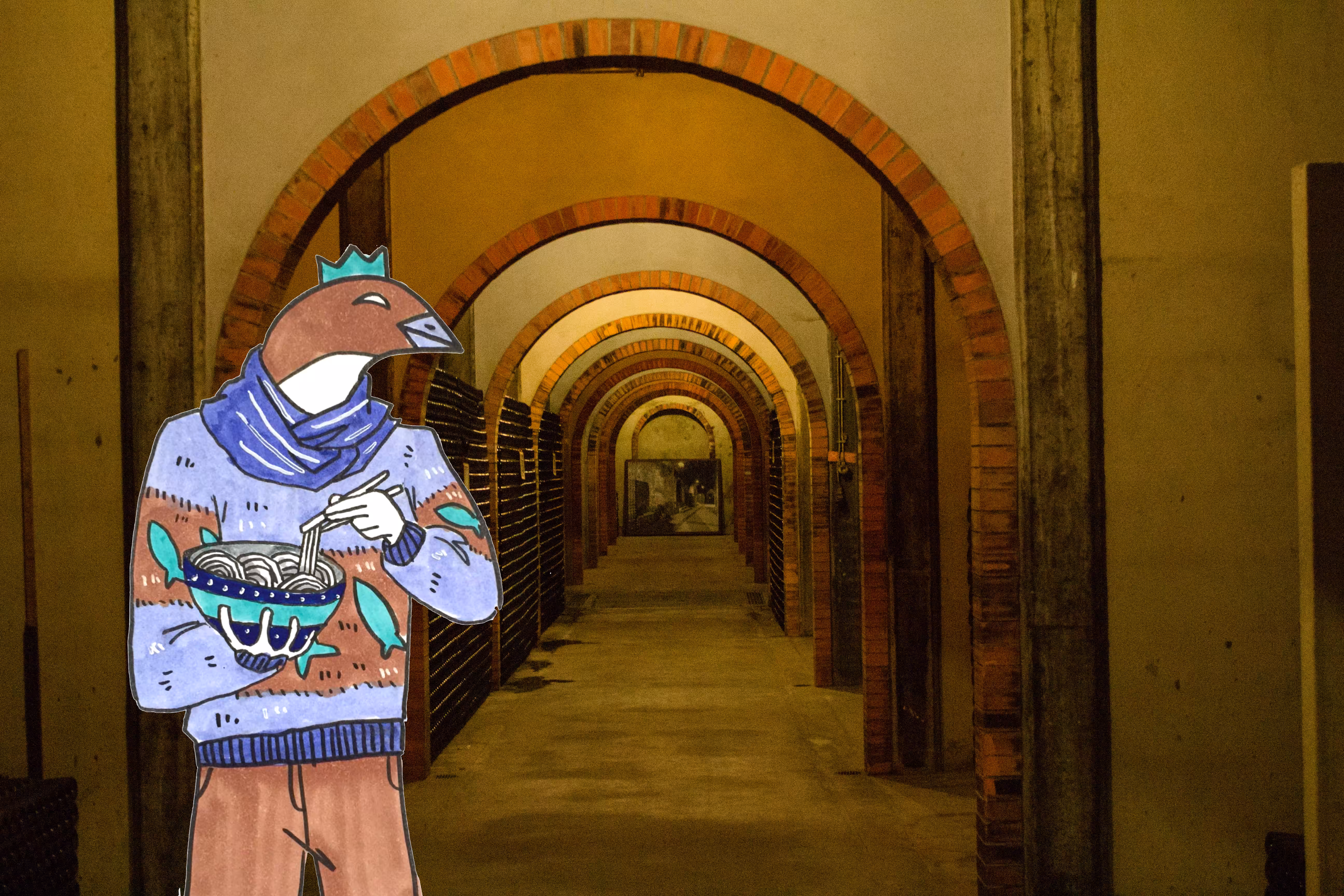 ryan at the wine cave