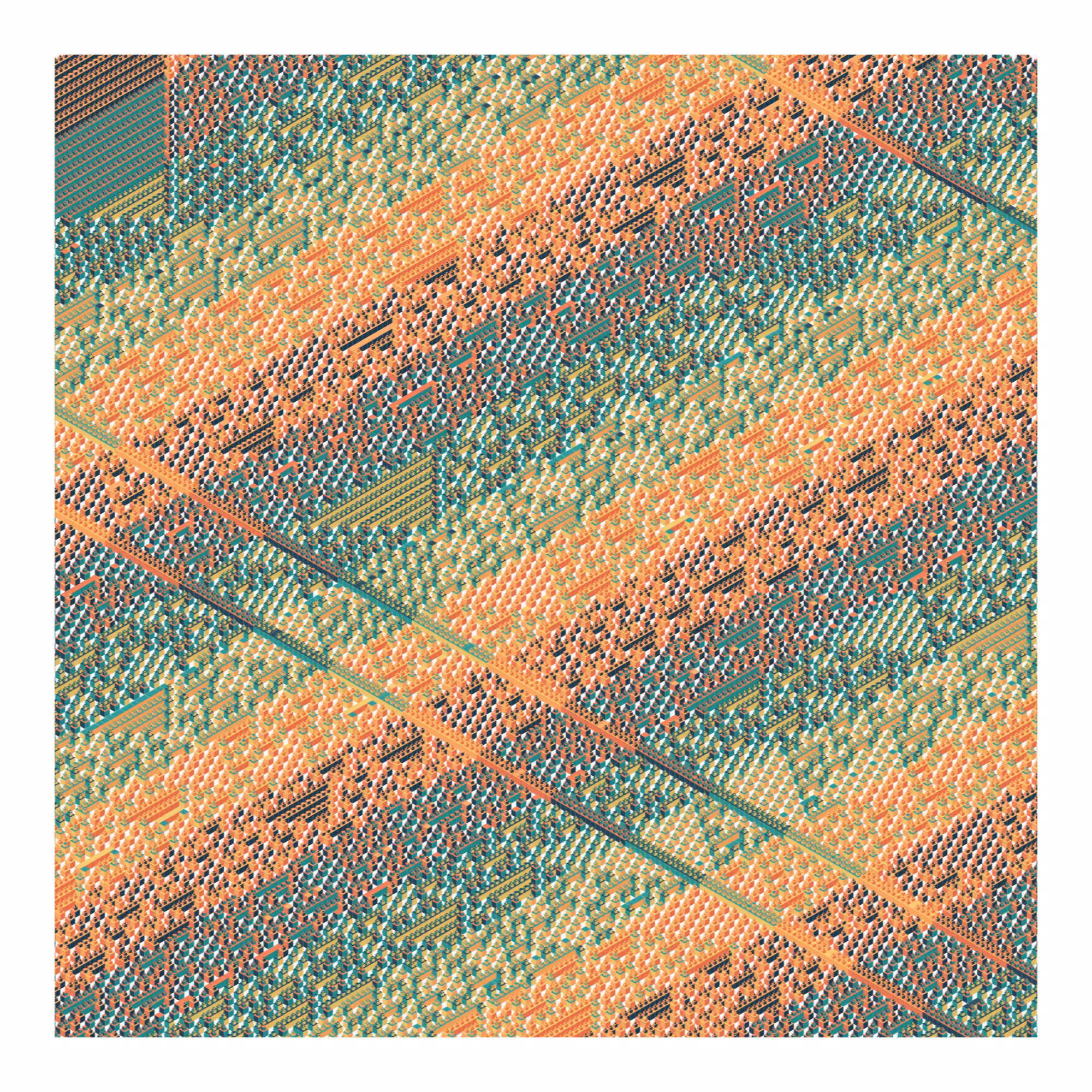 #0012 - Cellular Isometri-city #27