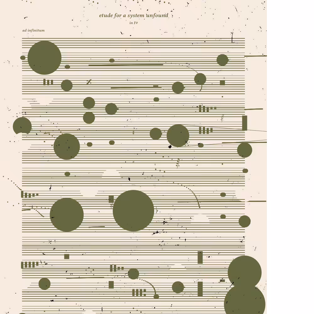 etude for a system unfound #202