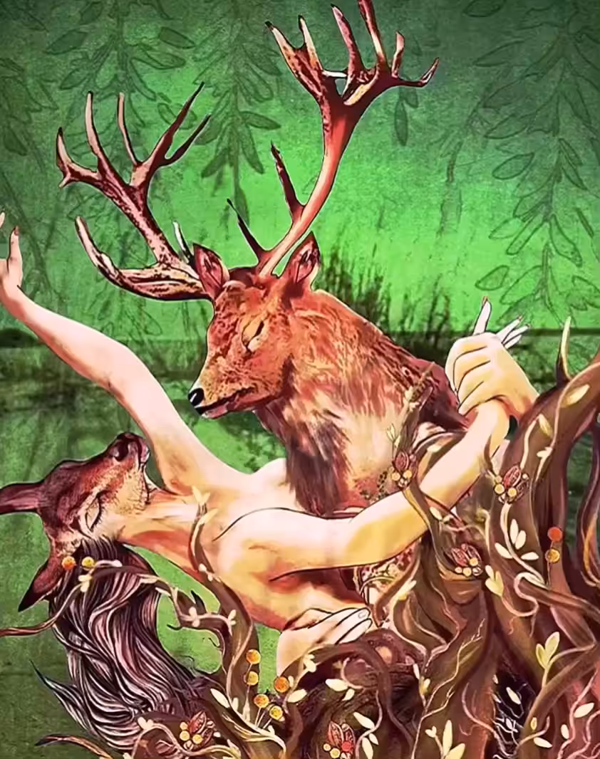 Mr Deer & Mrs gazelle 