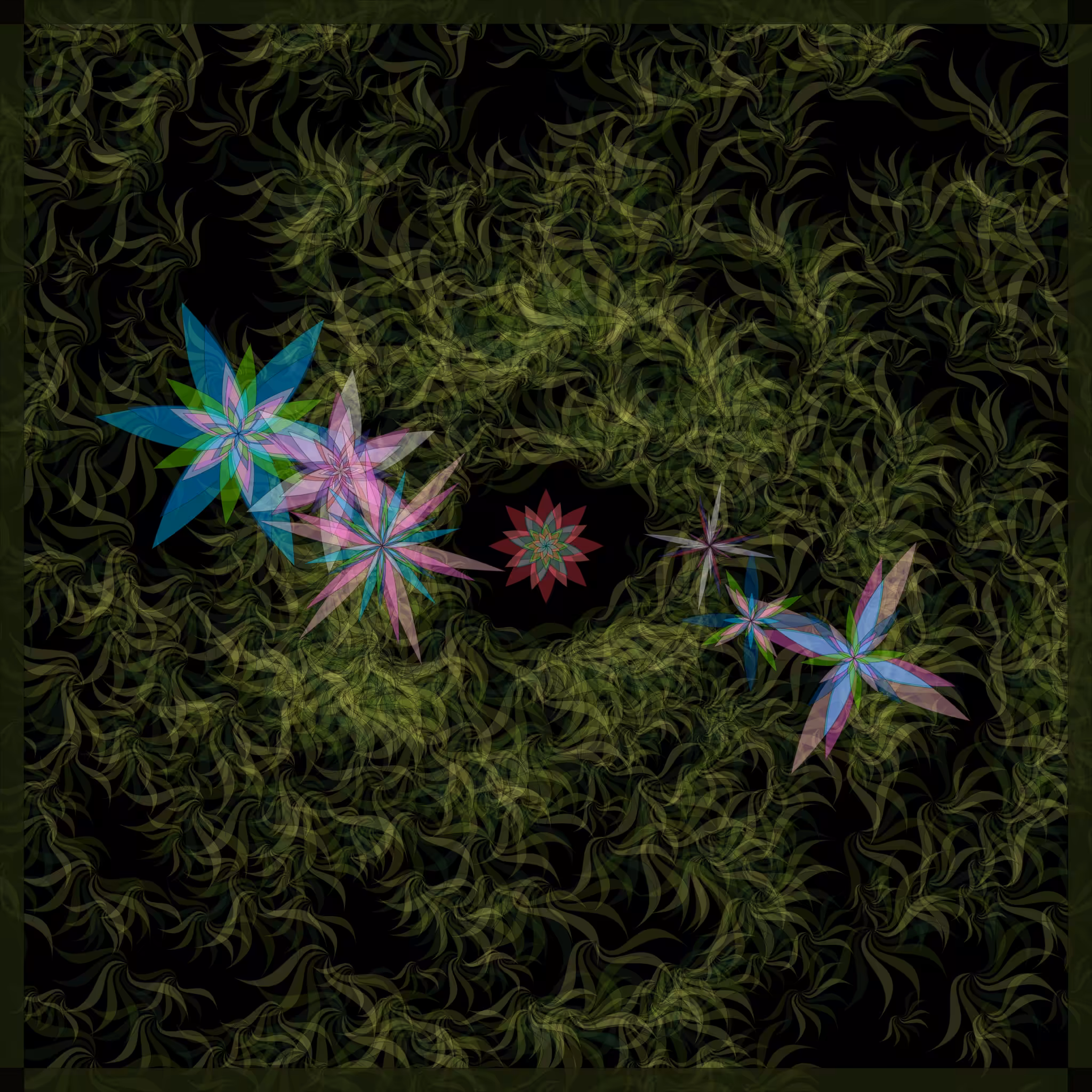 Bezier Garden #135