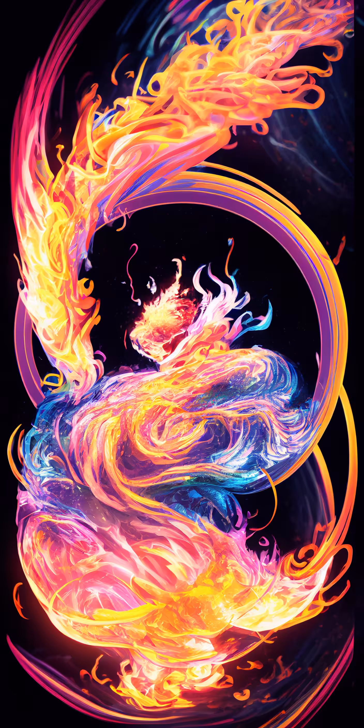 Tail Swing 🔥🌈