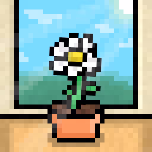 Pixel Flowers #25