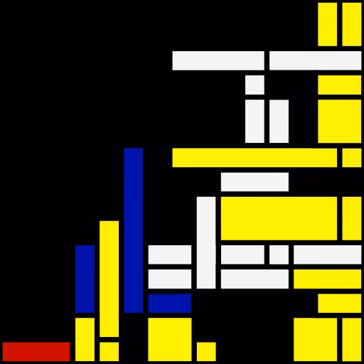 Mondrian Ticket  #1