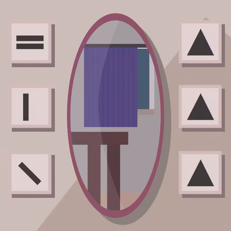 A moon in\and the mirror. #56