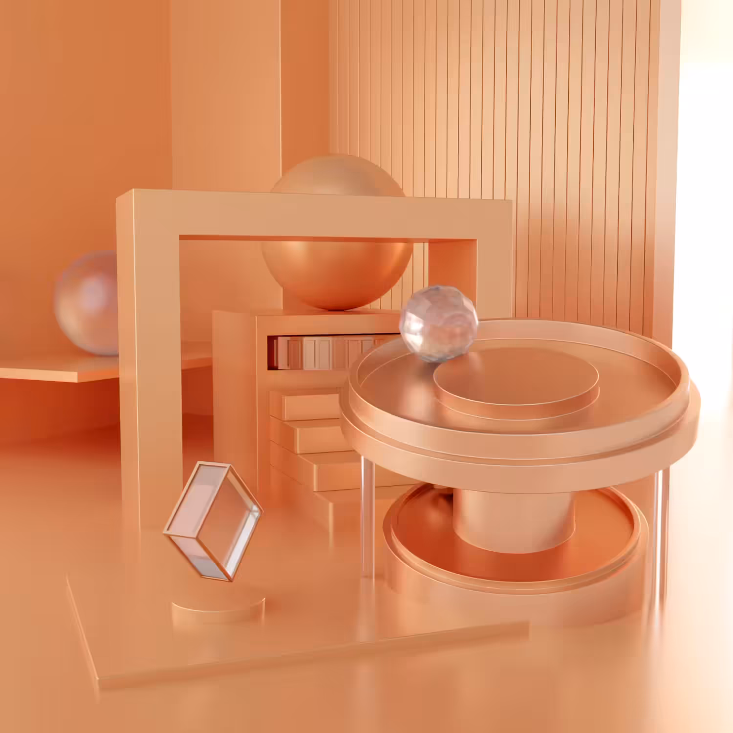 Just A Render #59 - Peach Fuzz