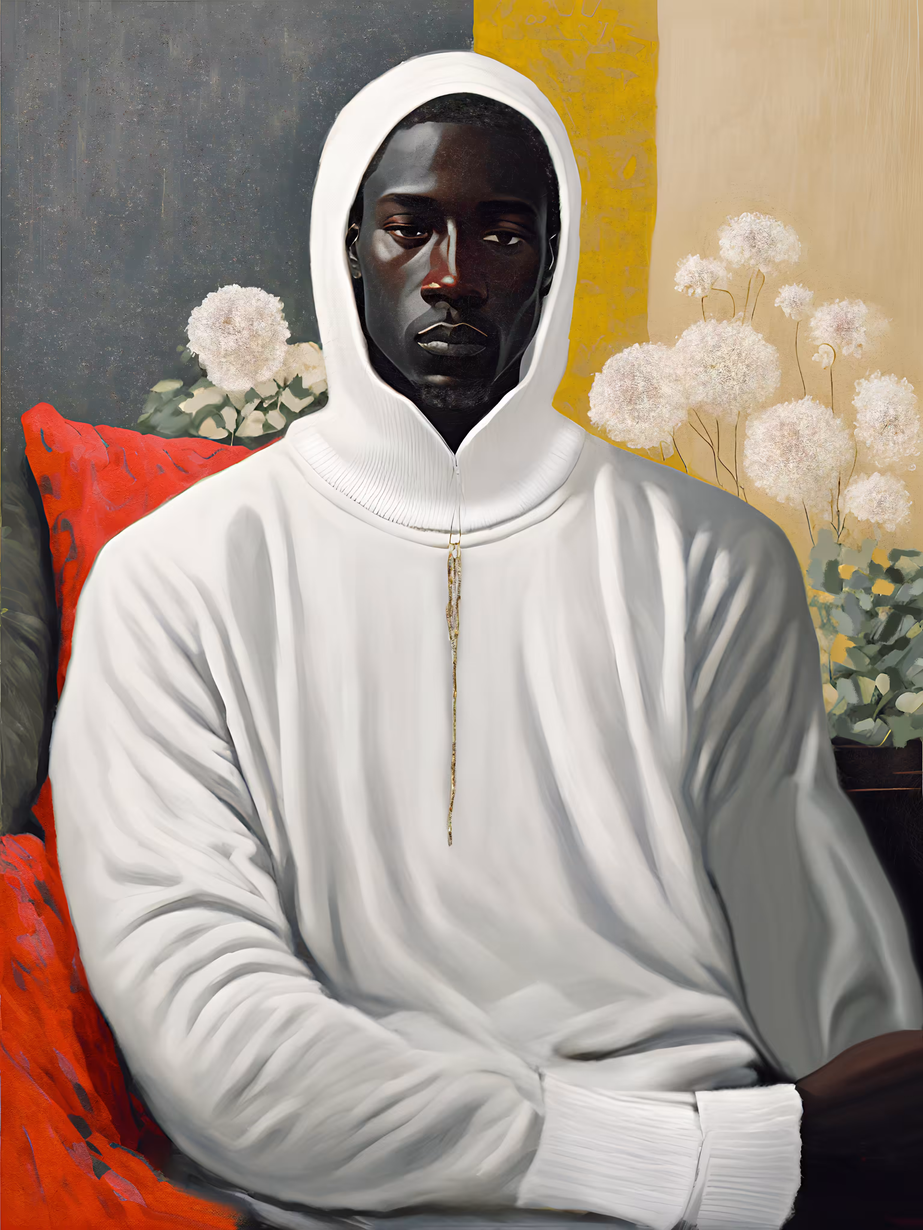 of flowers and men