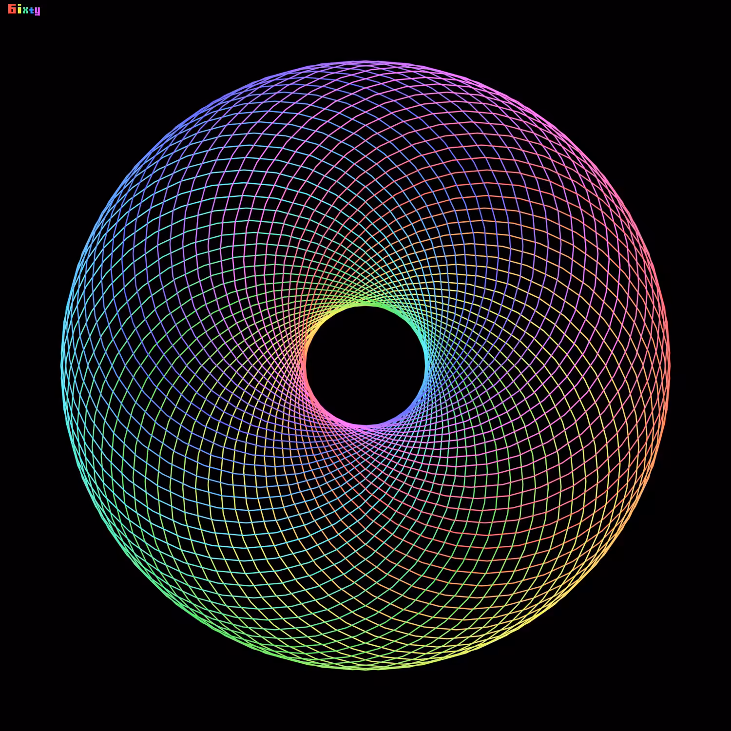 Simple Shapes - 02 Hexatriacontagons