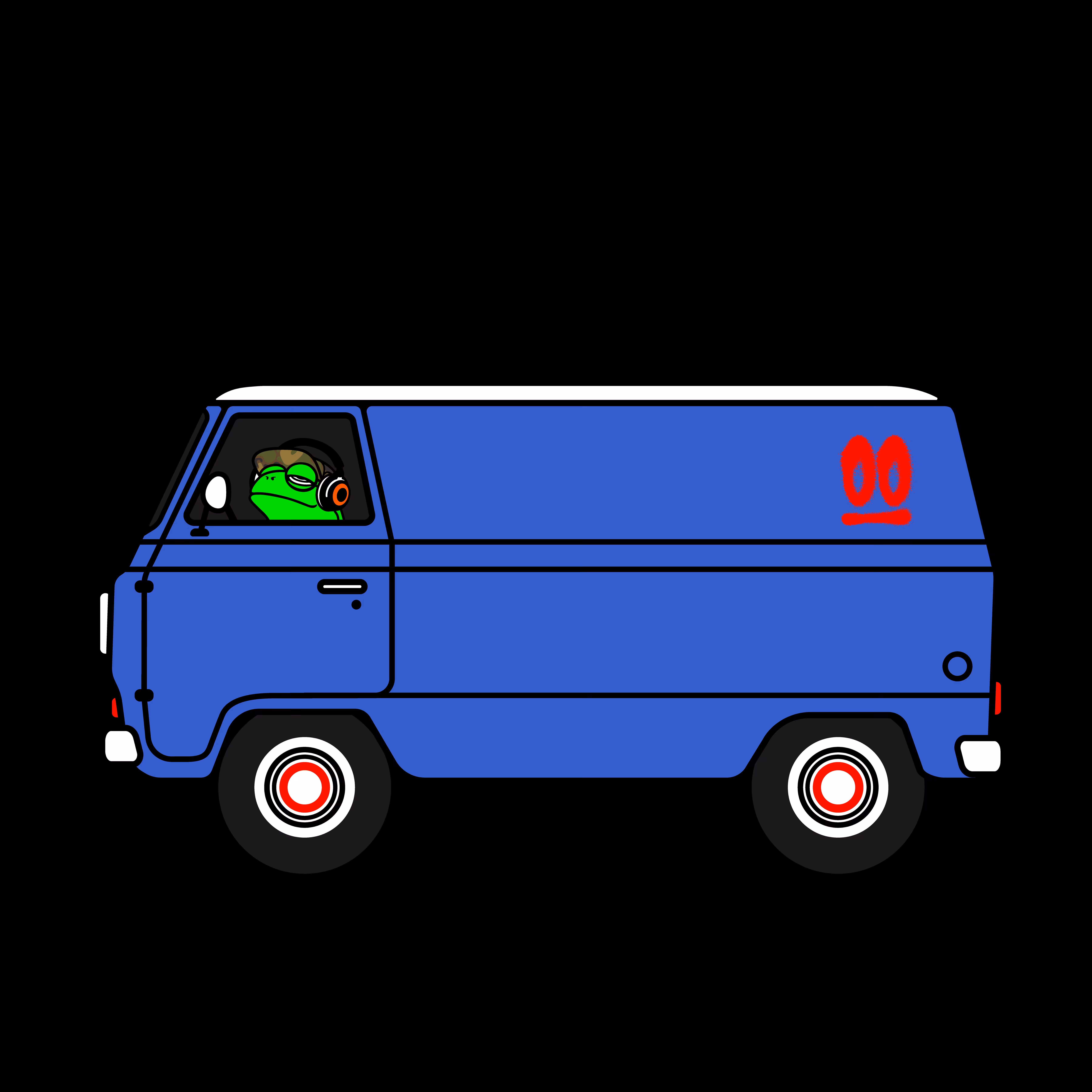 Lazy Frogs On The Road #066