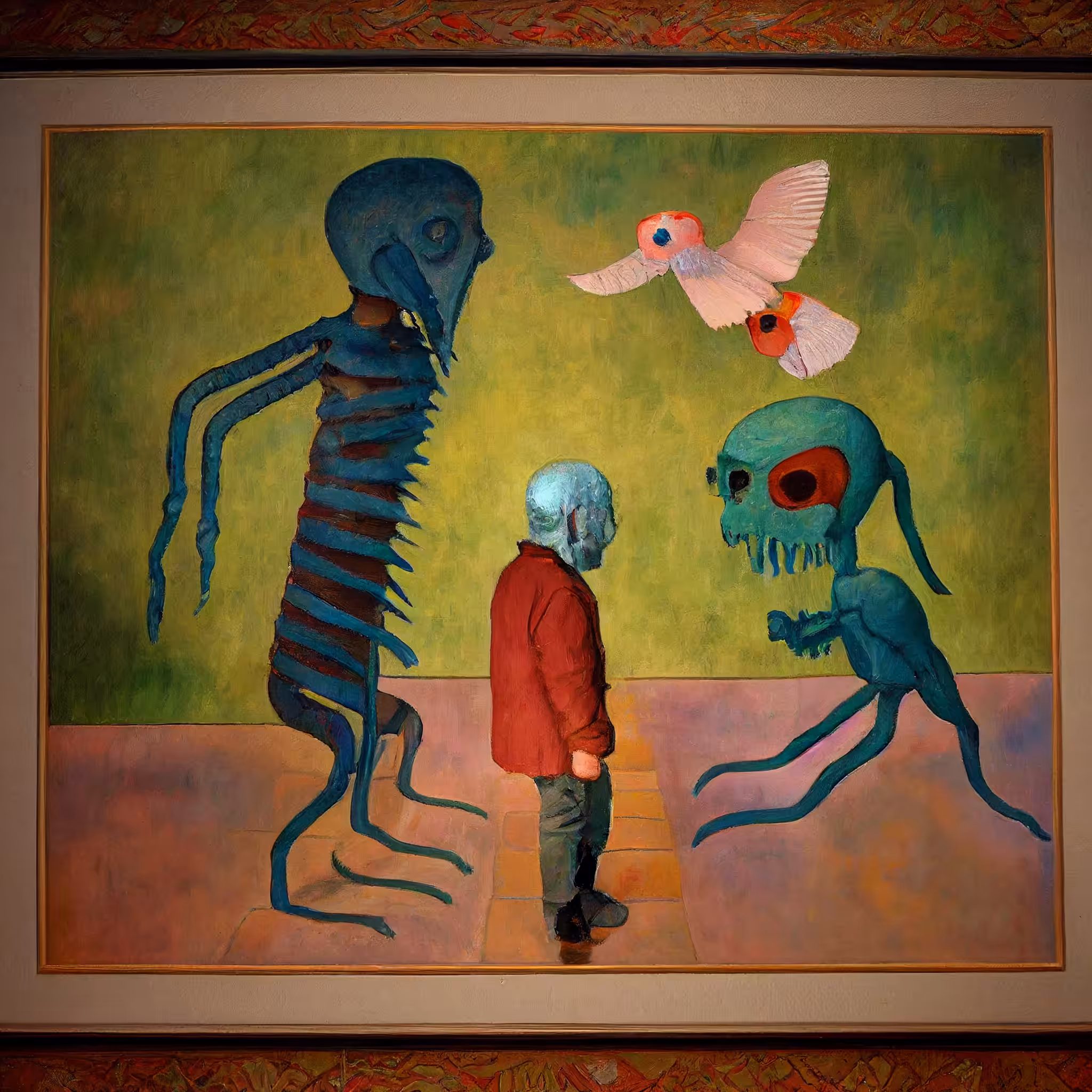 Henry Darger x Paul Cézanne #1