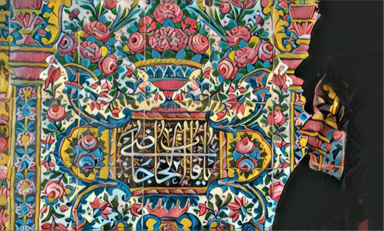 Portraits in Islamic roles(woman3)