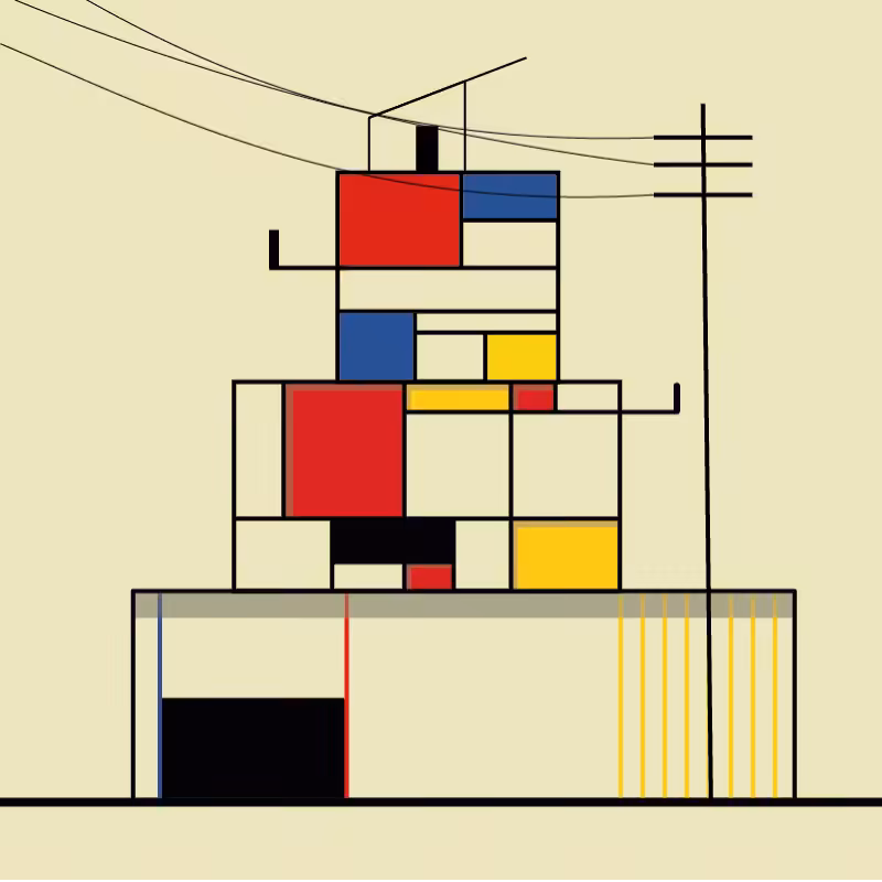 The Mondrian’s Houses #4