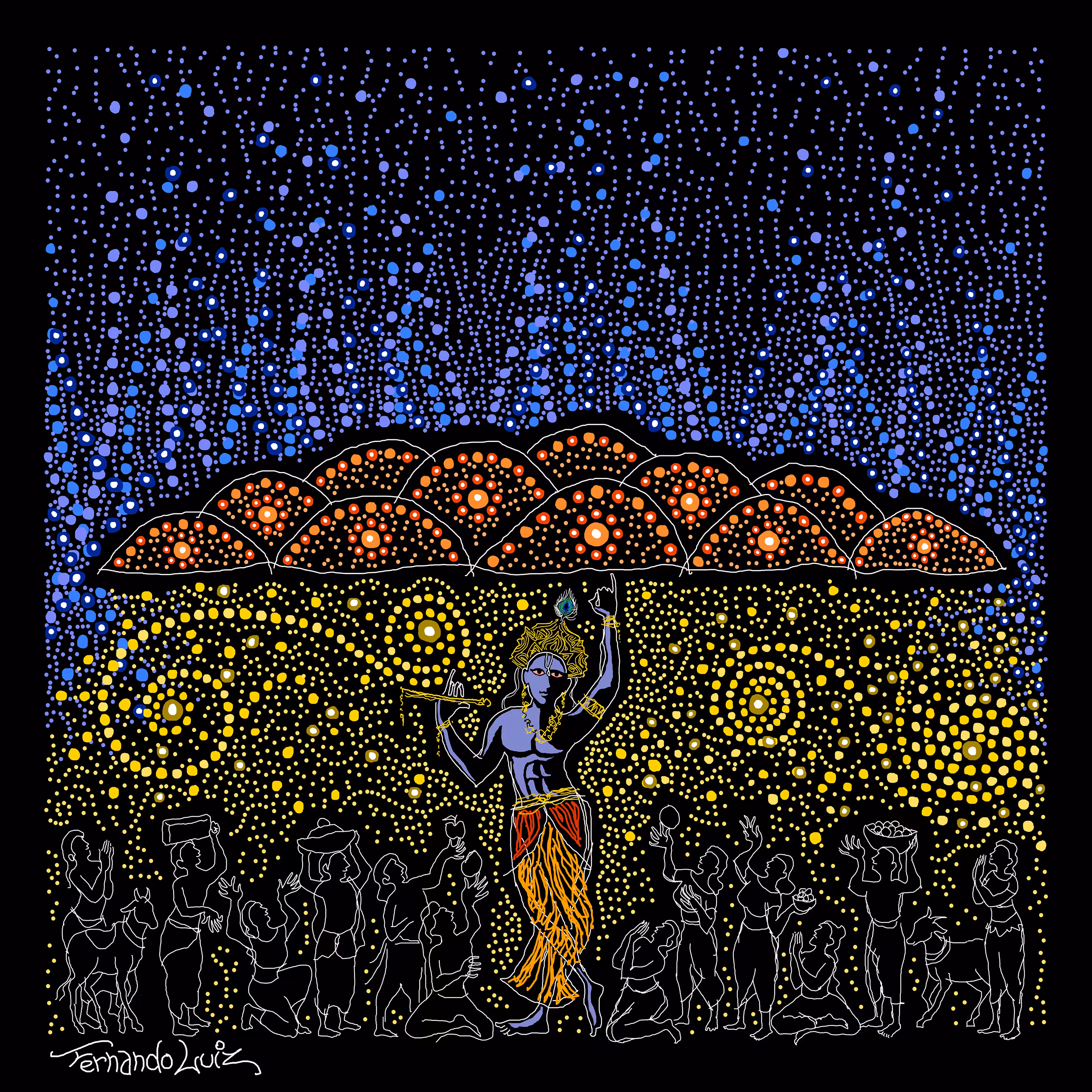 Krishna Govardhana