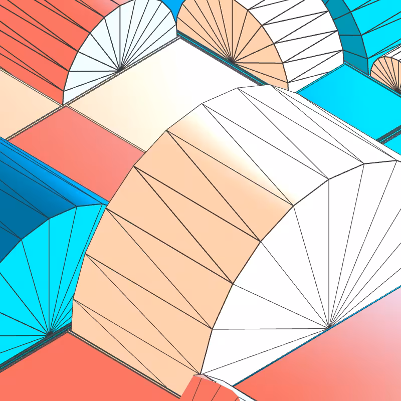 Geometric city #233