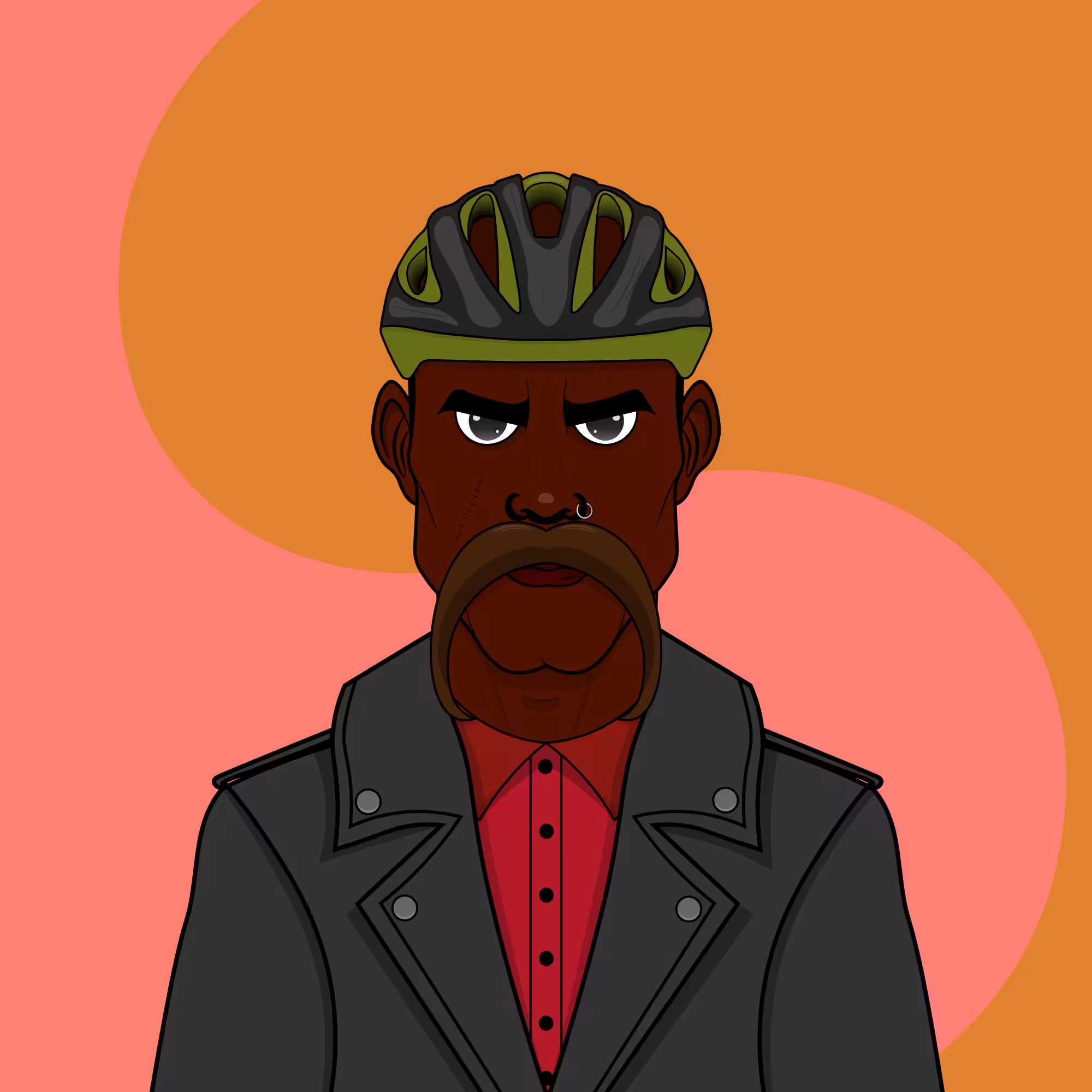 Mustachioed #82