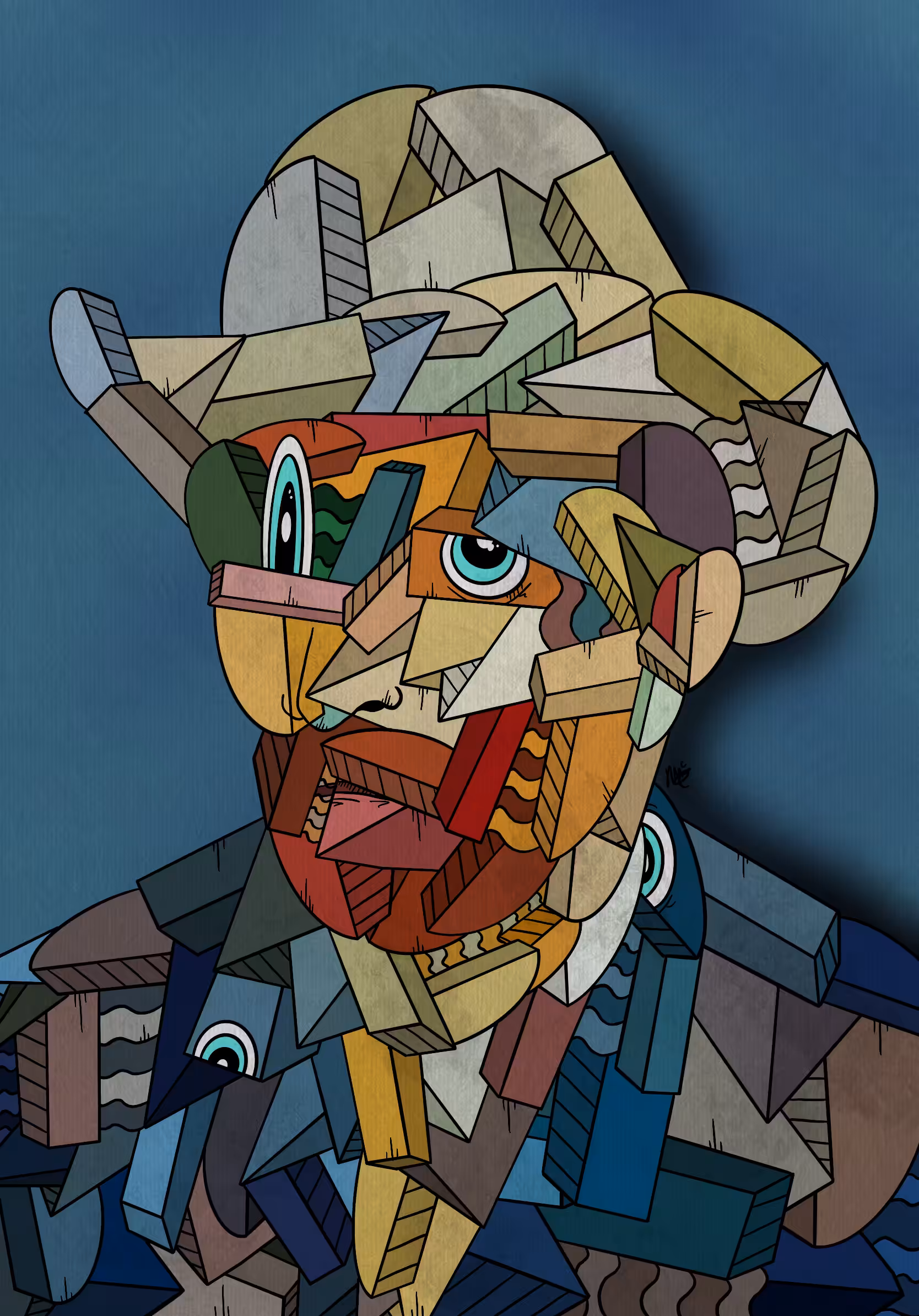 VINCENT HAT PORTRAIT #4