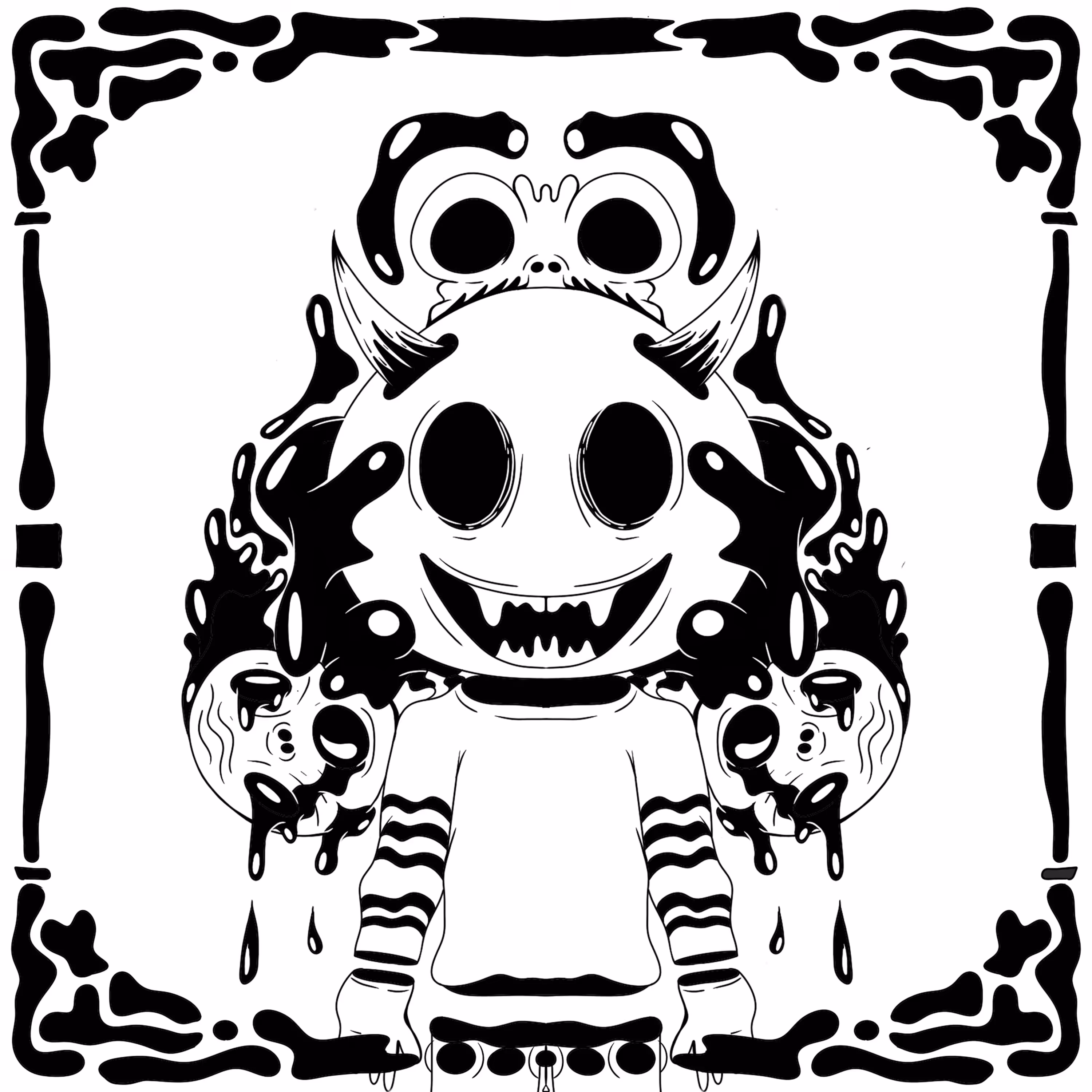 my body is controlled by the black liquid