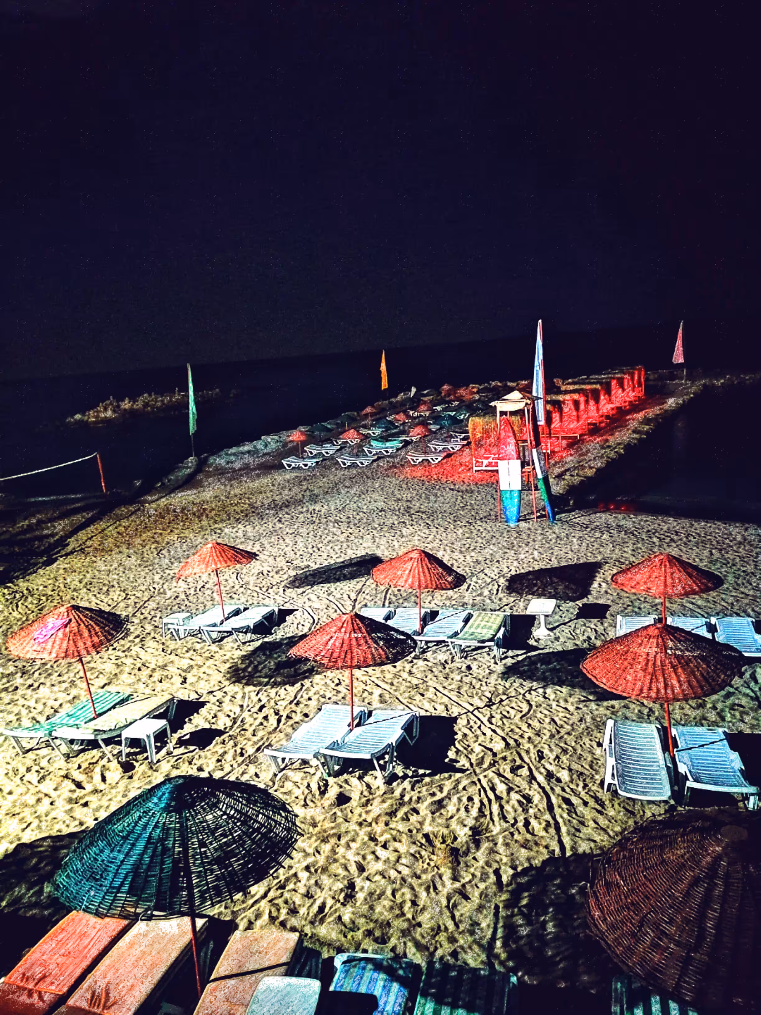 Night beach