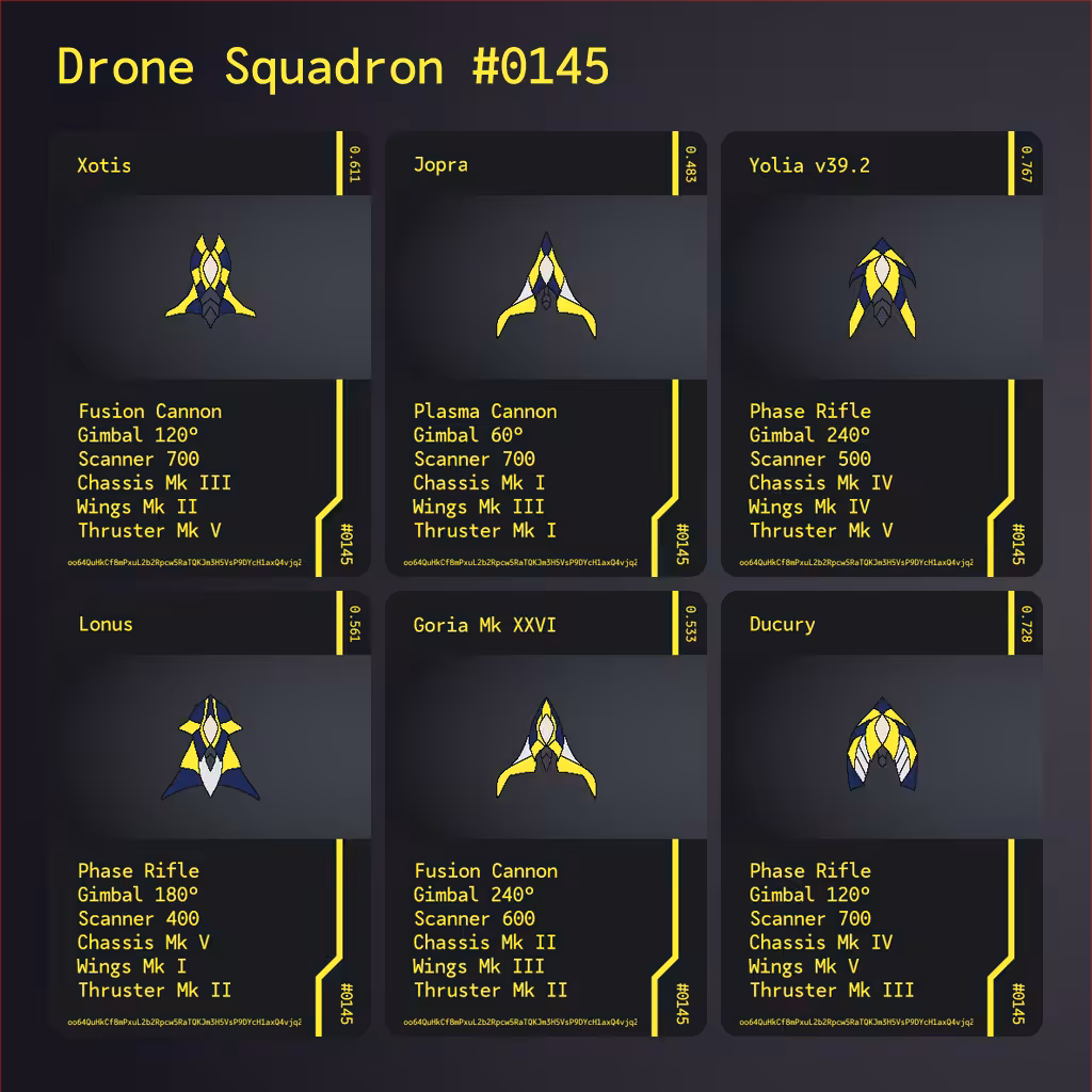 Drone Squadron: Elite #0145