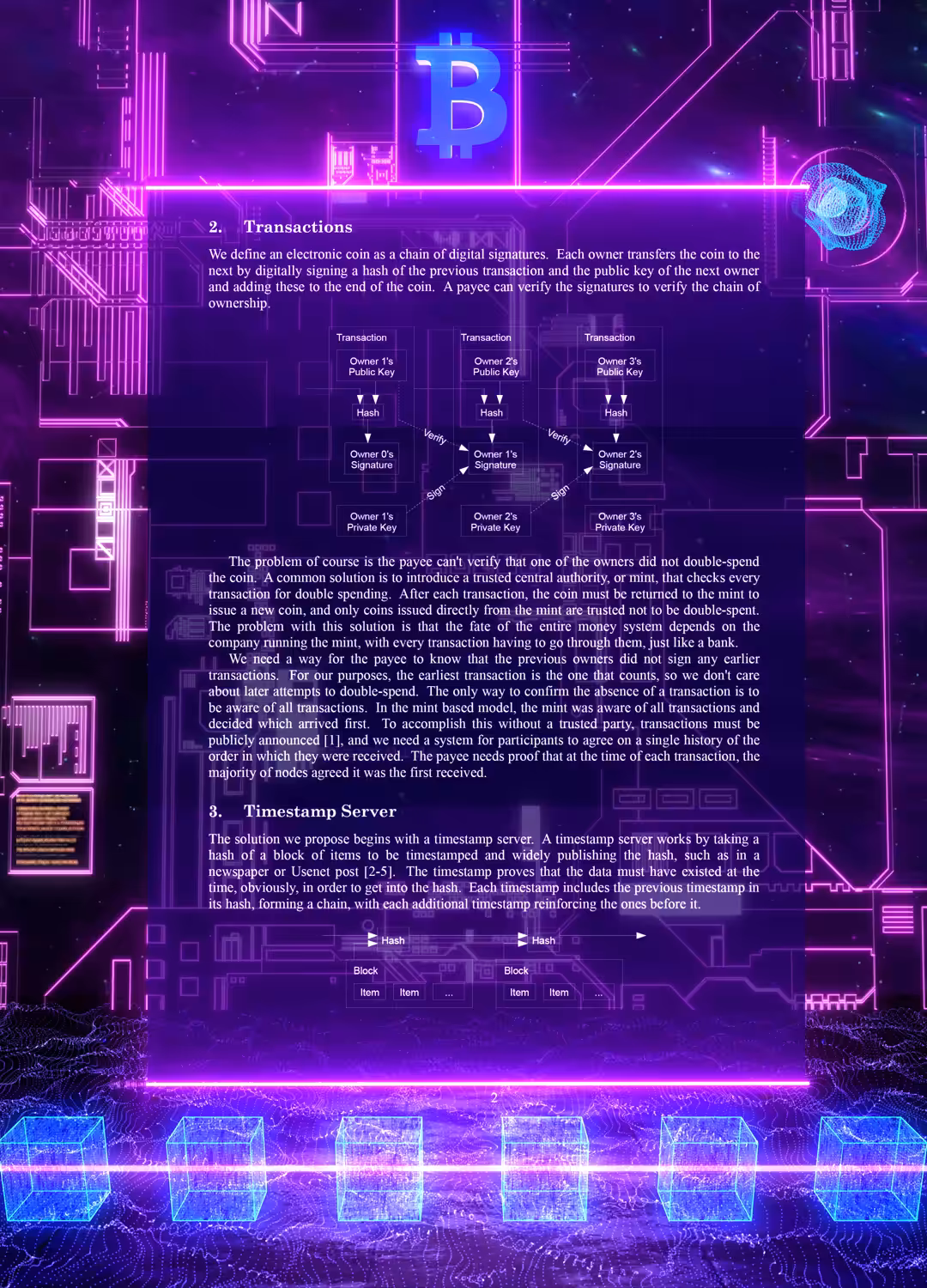 Bitcoin Whitepaper - by MWNN: Bitcoin Whitepaper - Page 2