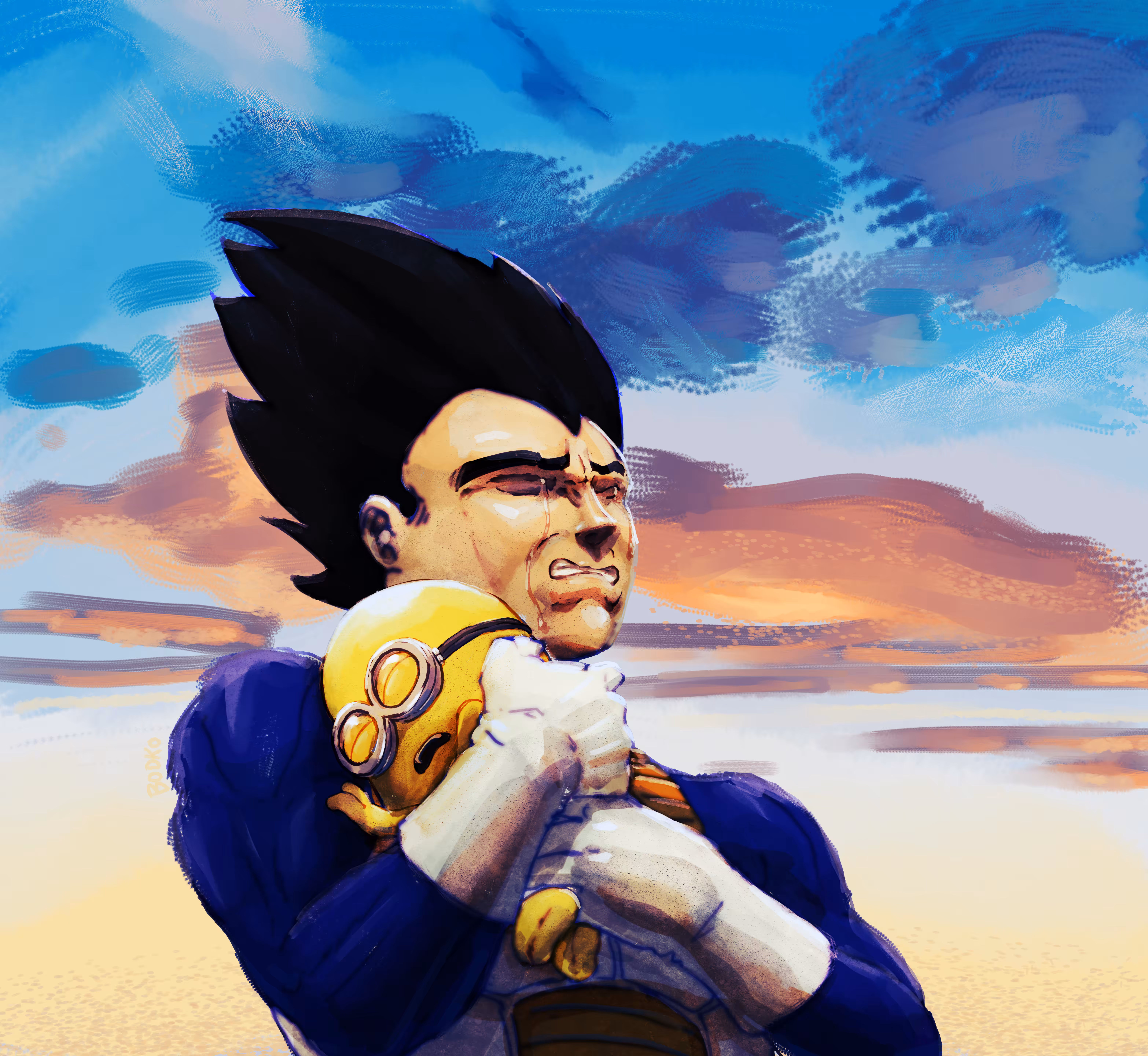 Vegeta Weeps