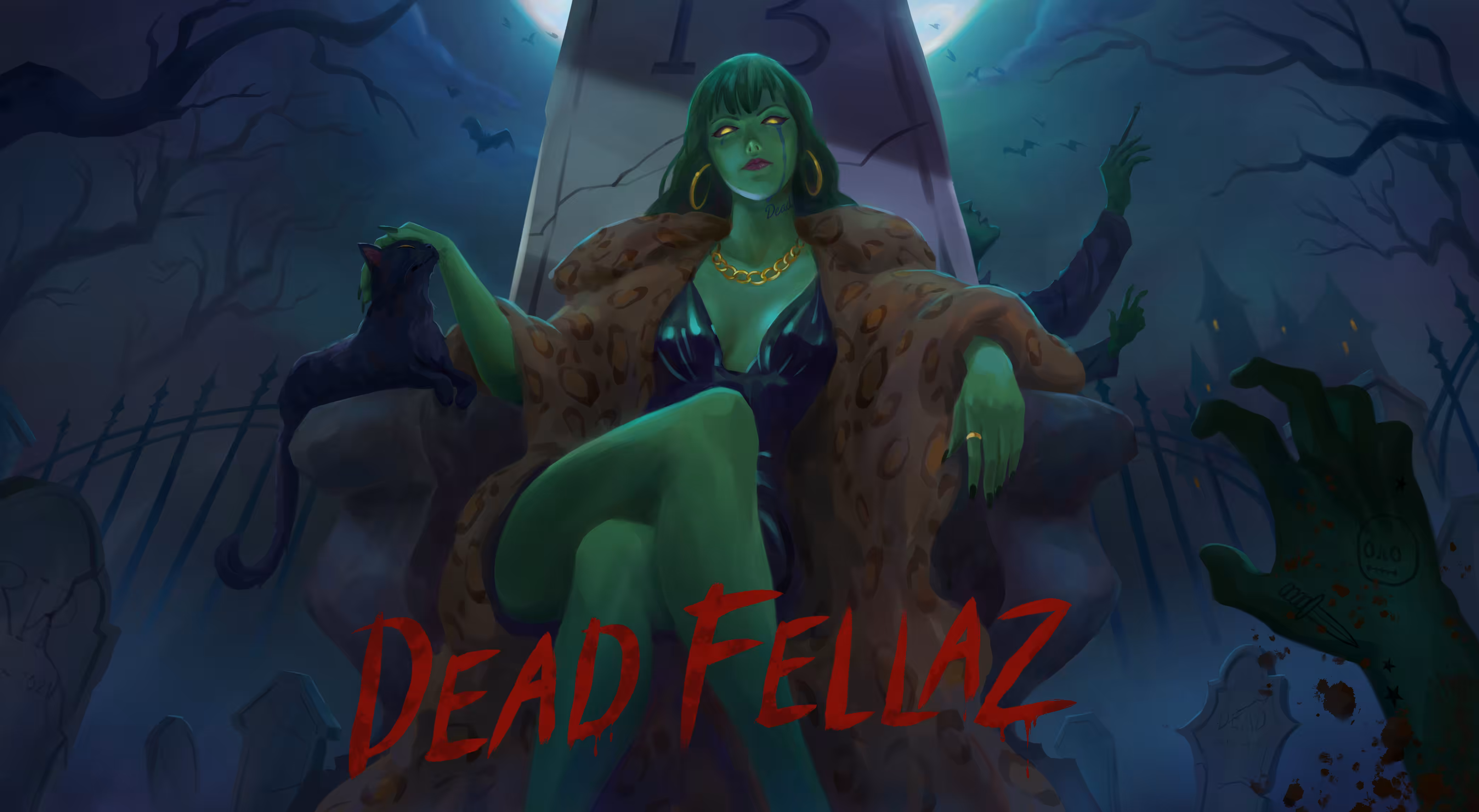 Leon Lee x Deadfellaz Draw the Undead 2021