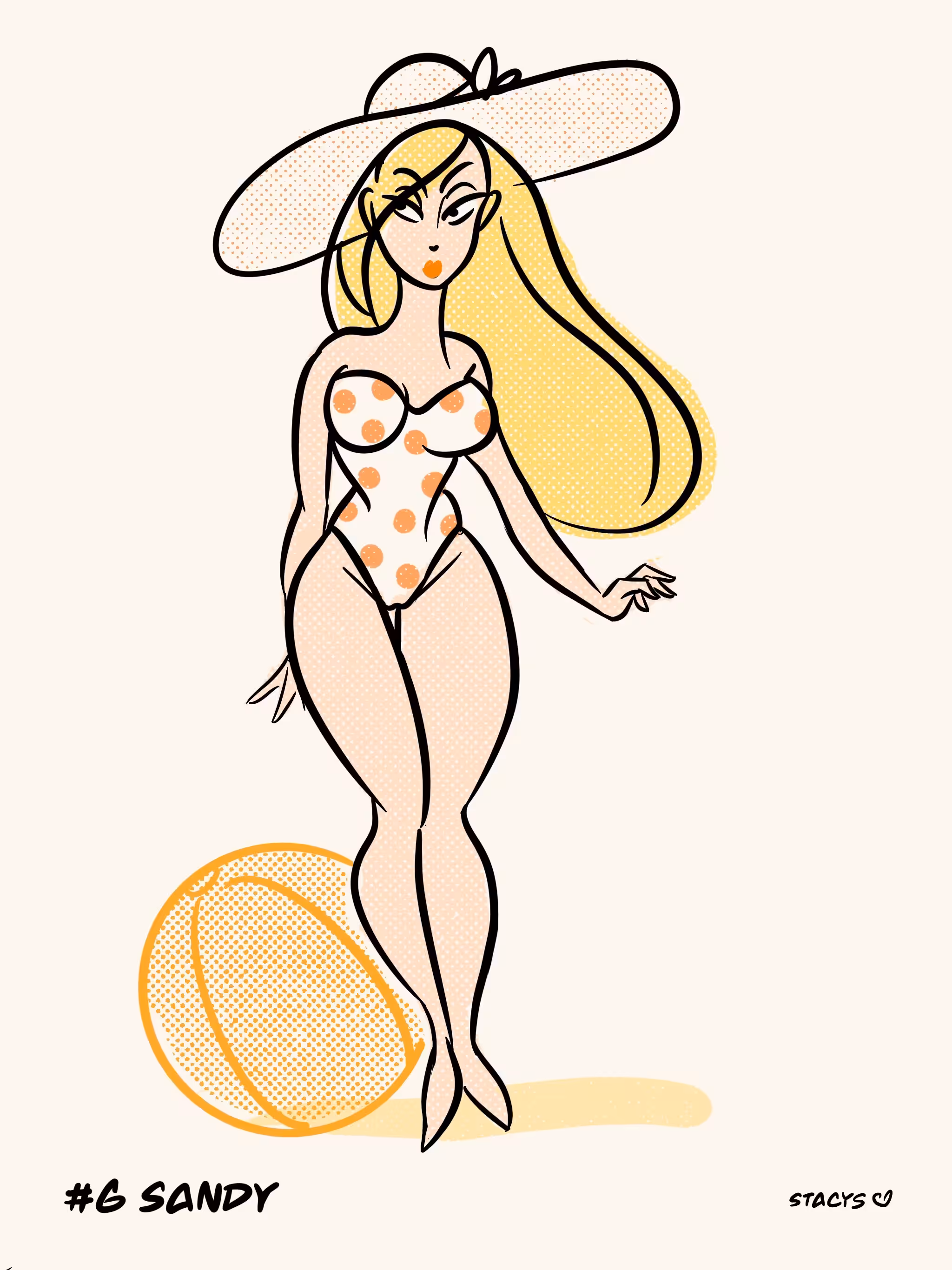 Pinup #6: Sandy