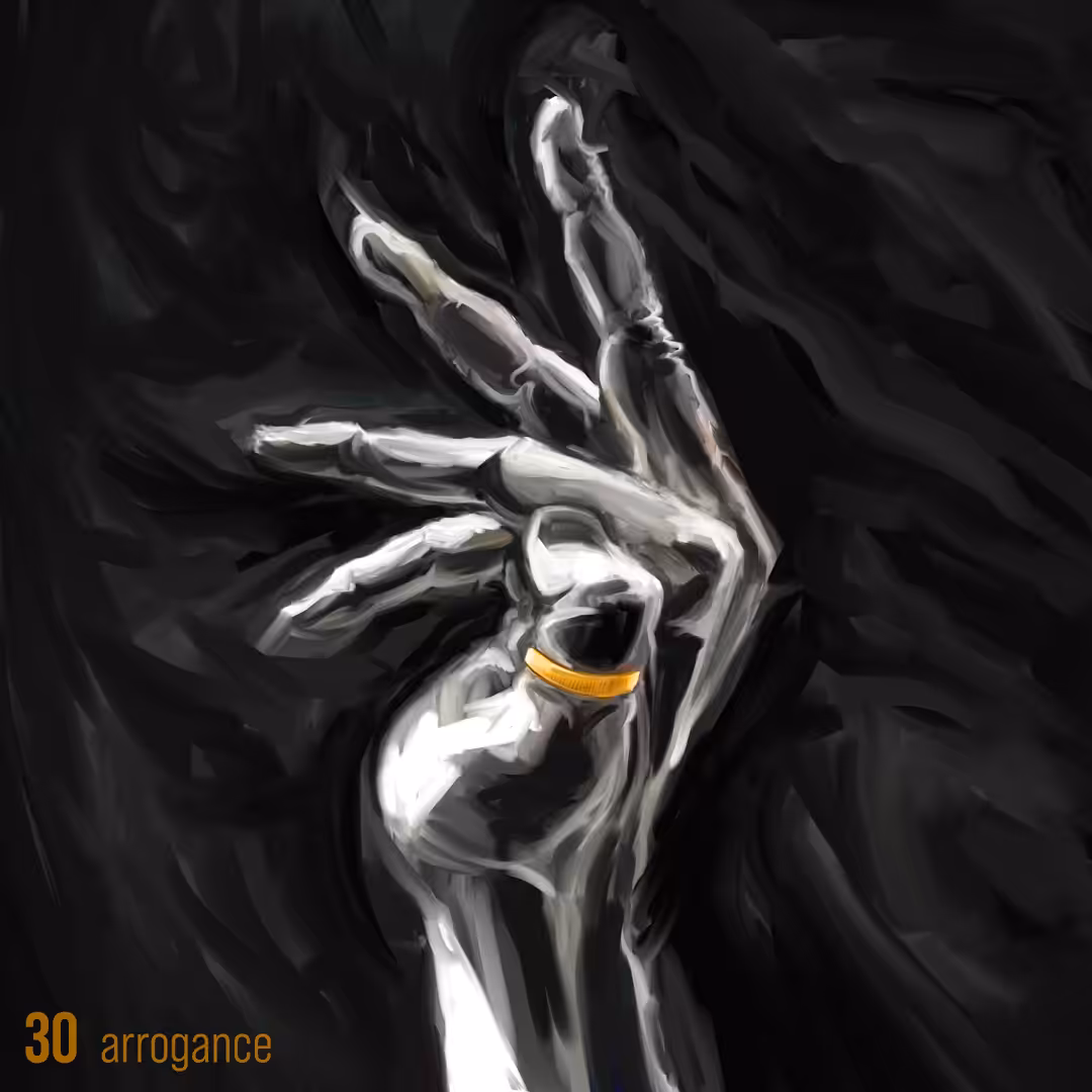 handuary #30 - arrogance