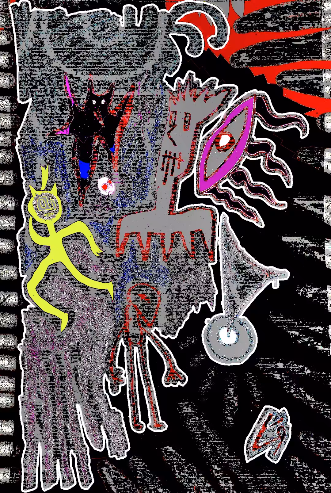 "Rift (Night Vision)" by Richard F. Yates (Holy Fool)