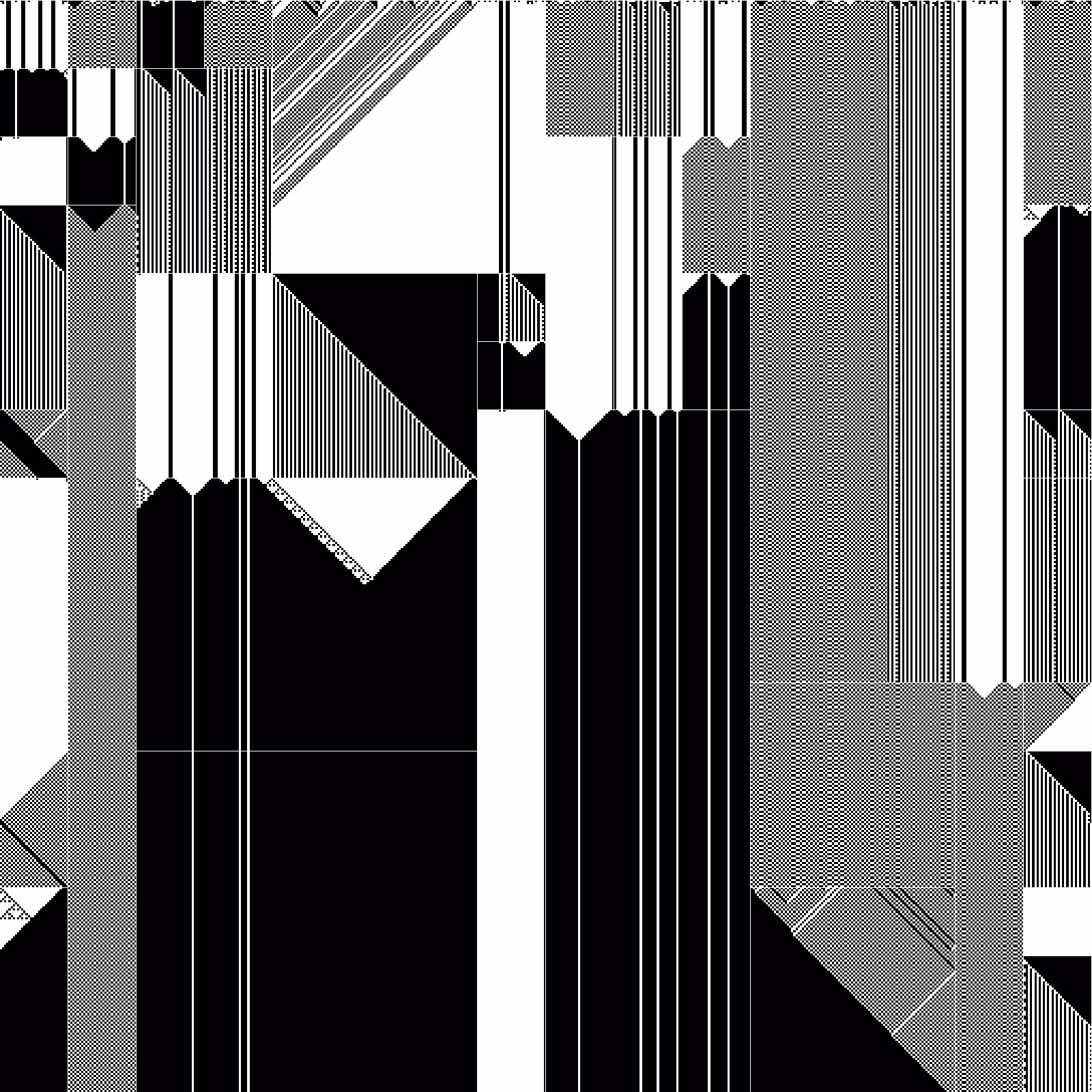 RULES (for Elementary Cellular Automata) #438