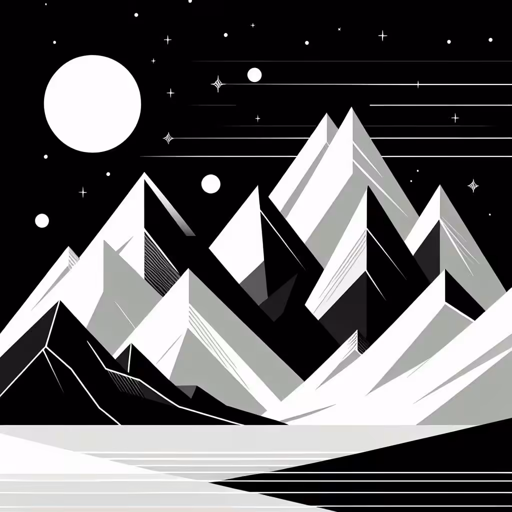 Frosty mountains #5
