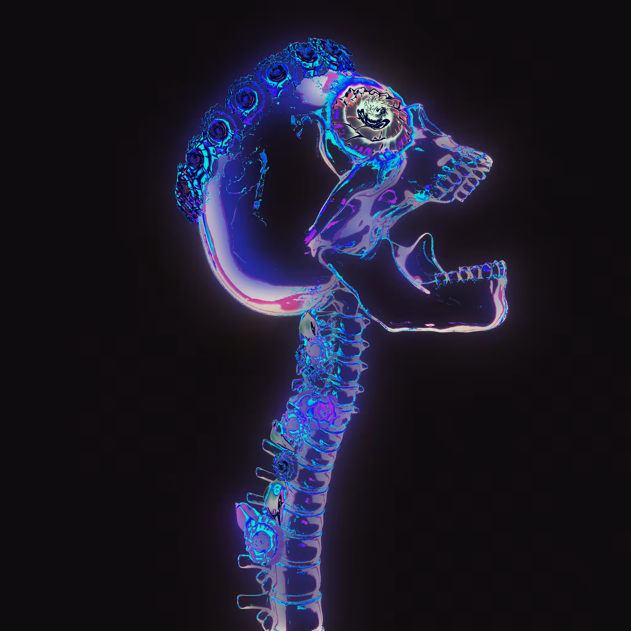 In the form of a skeleton #31