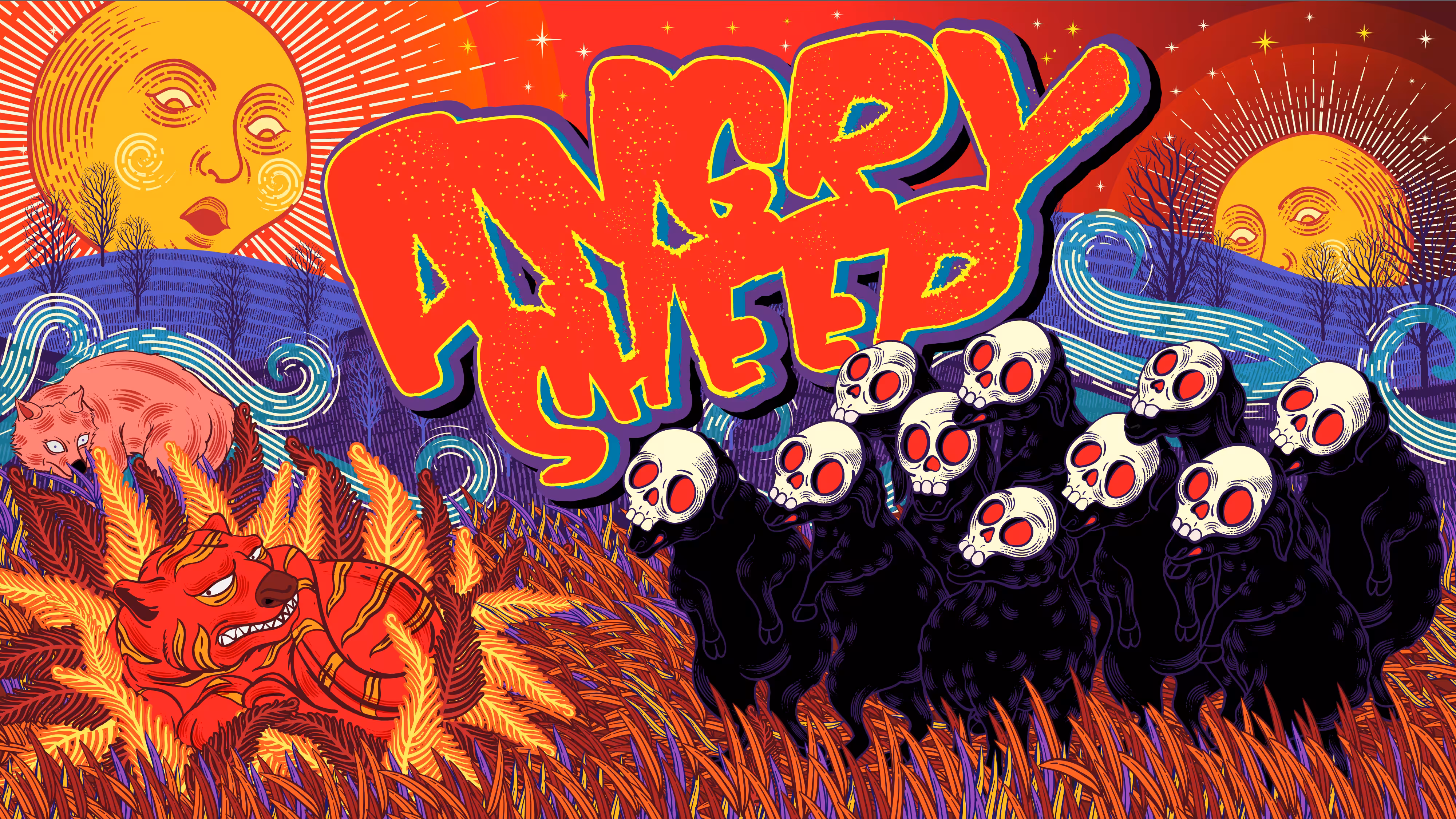 Angry sheep 