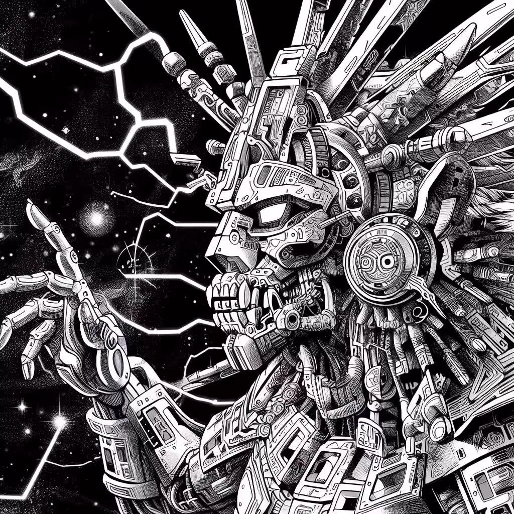 CyberAztec Gods: Aztec #23