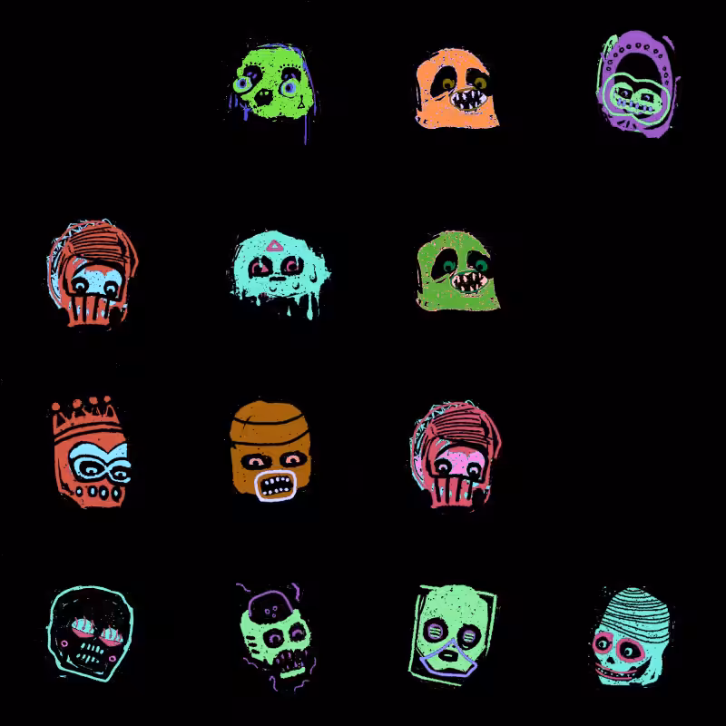 Warhol's Rabble #51