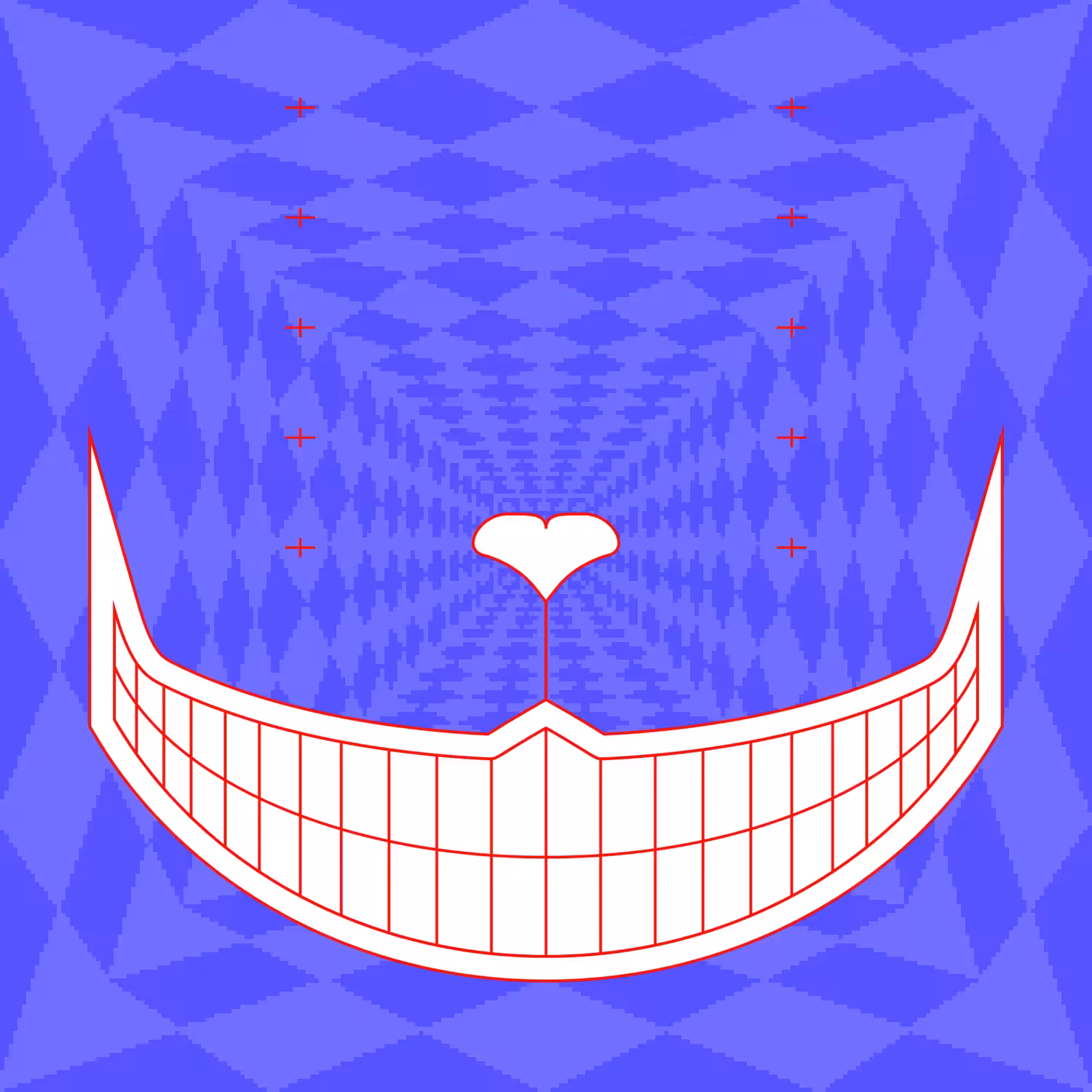CHESHIRE CAT GRIN