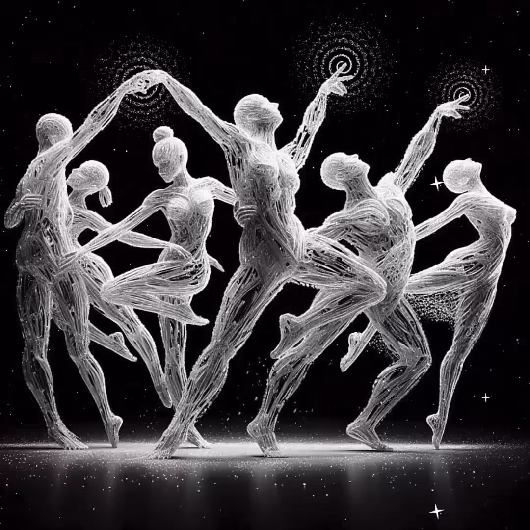Glass Bodies in Starlit Motion