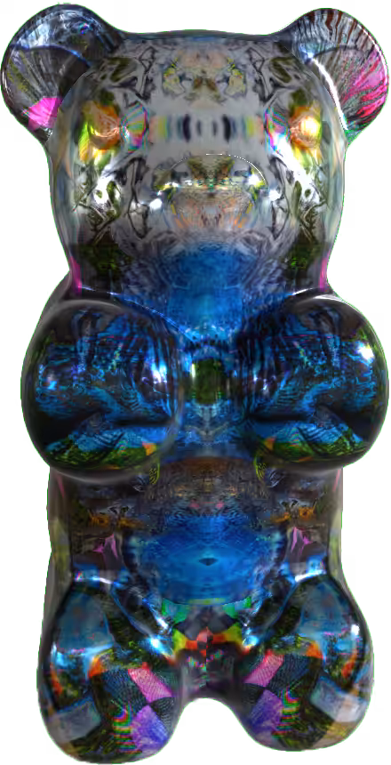 LSD Gummy Bear PFP B-Sides AR Model #95