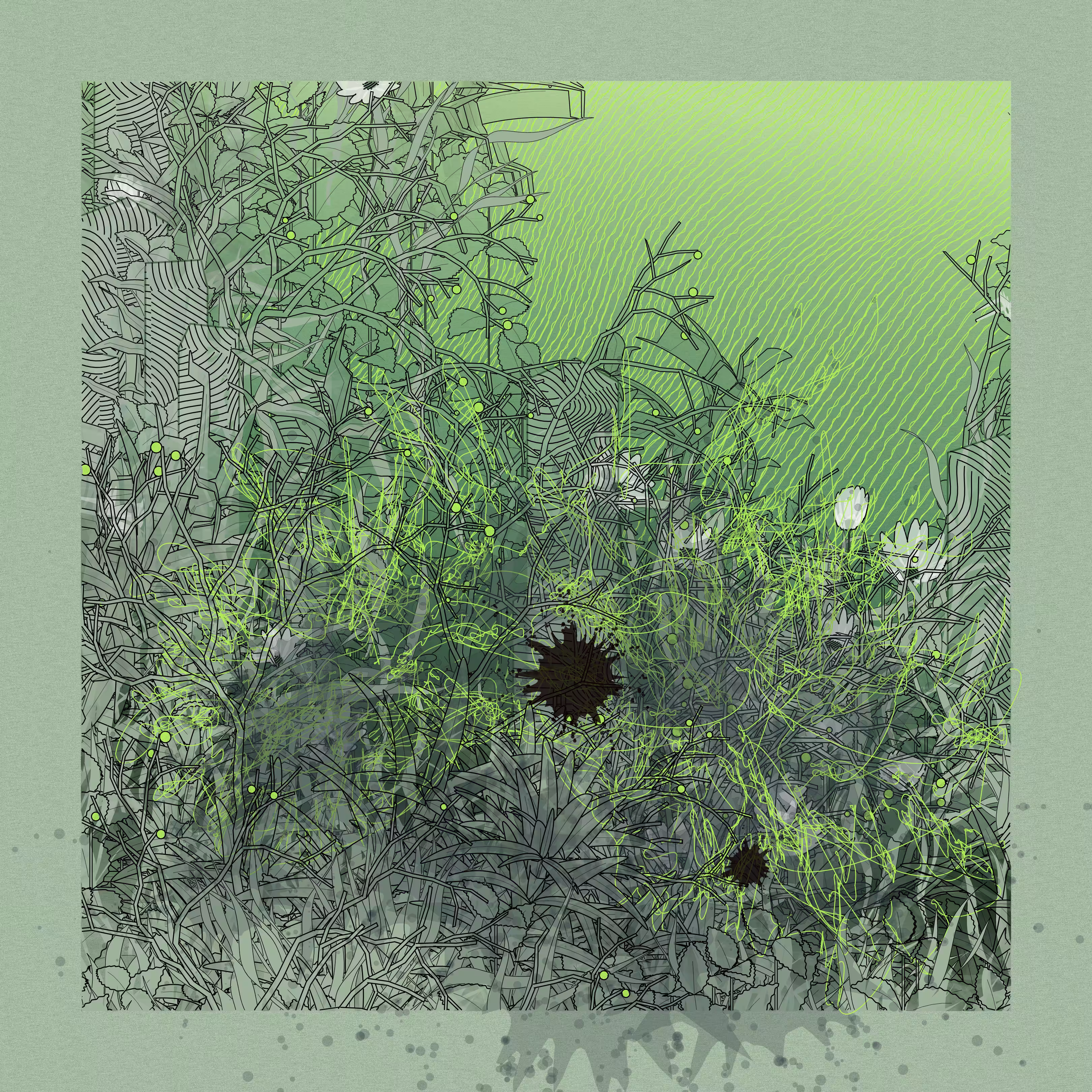 Landscape with Carbon Capture #10658
