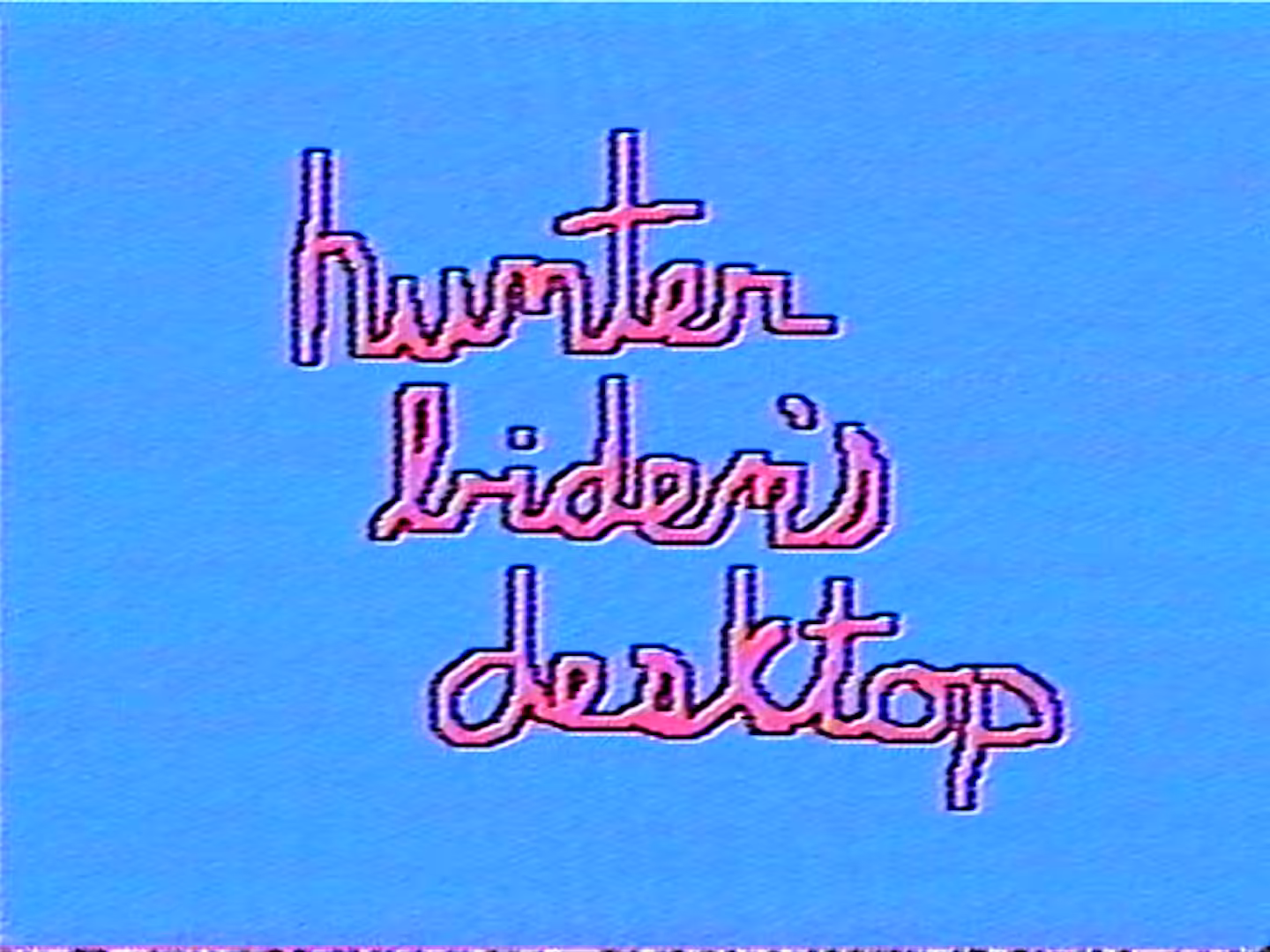 Hunter Biden's Desktop