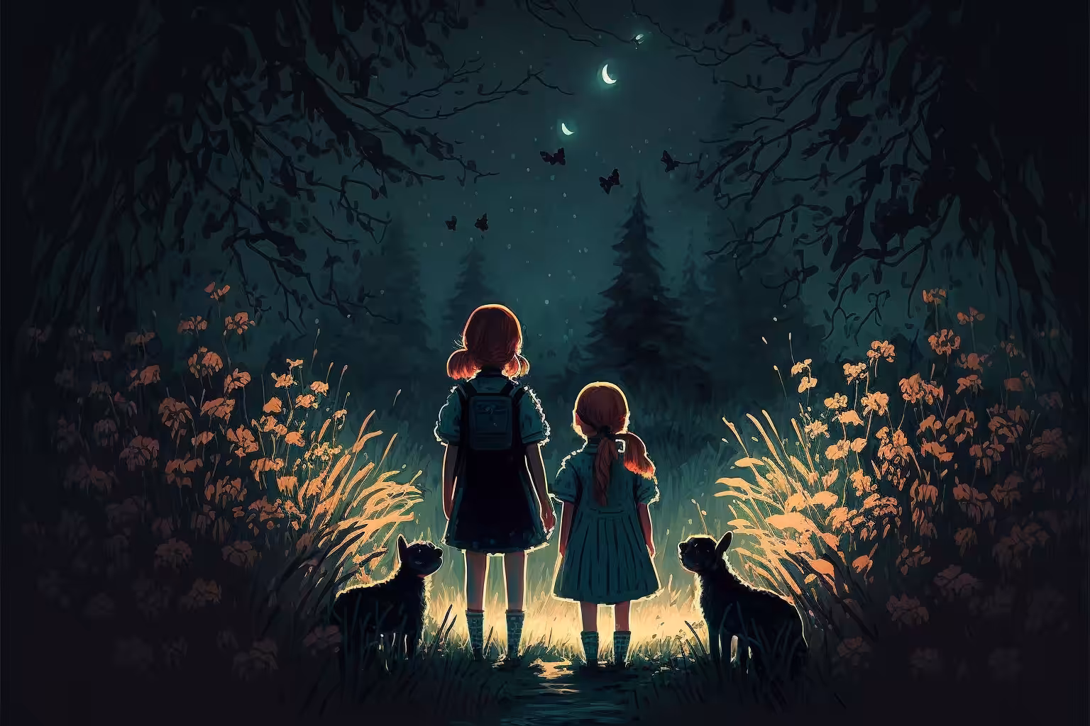 Two Little Girl
