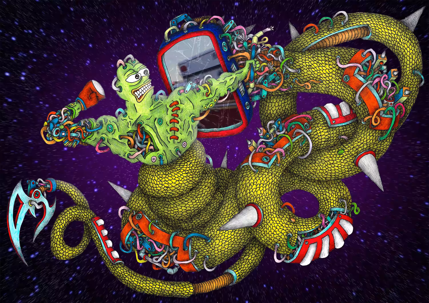 Pepe vs COVID Snake (Pepe won)